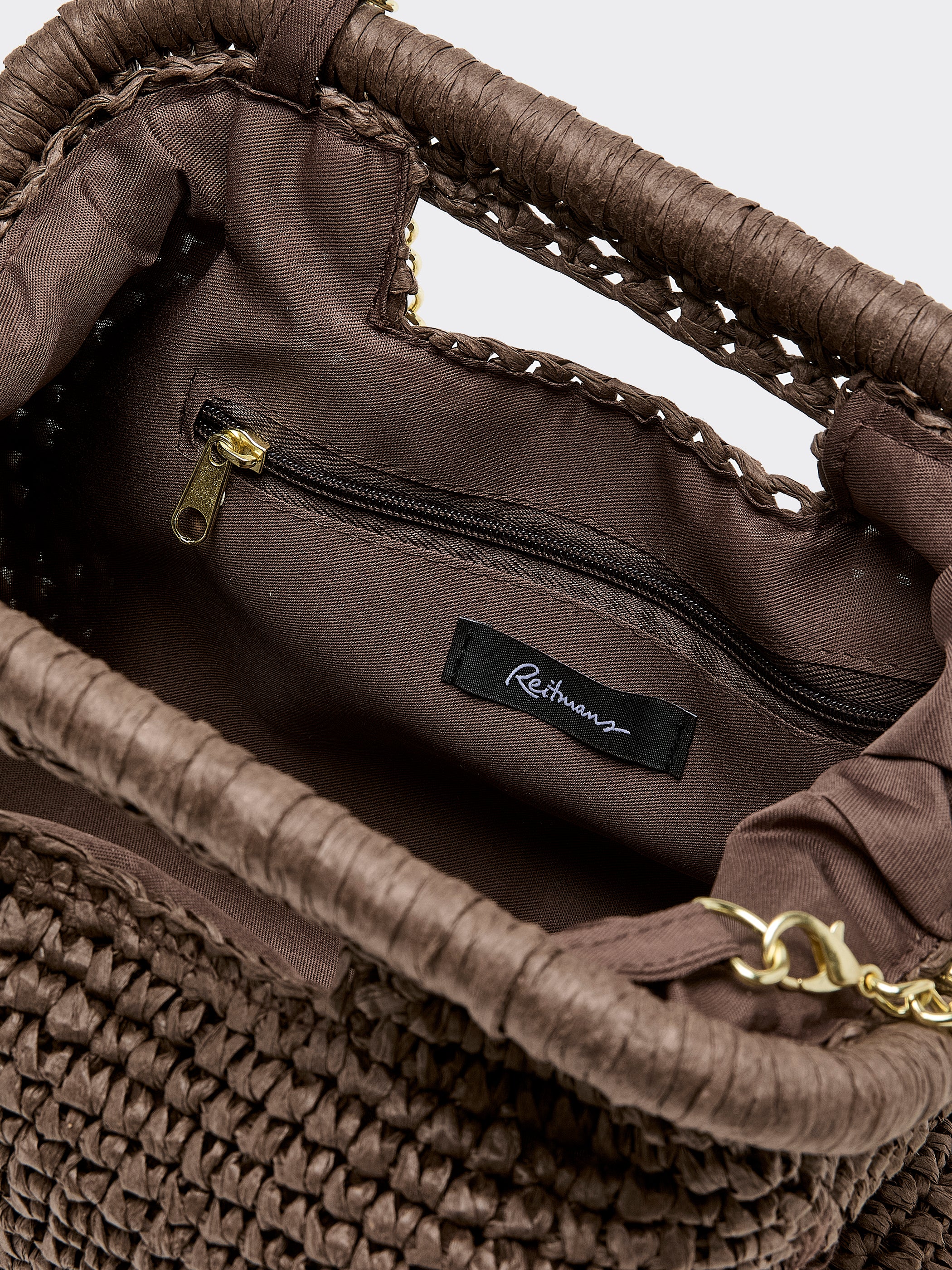 Structured Straw Bag - Image 8