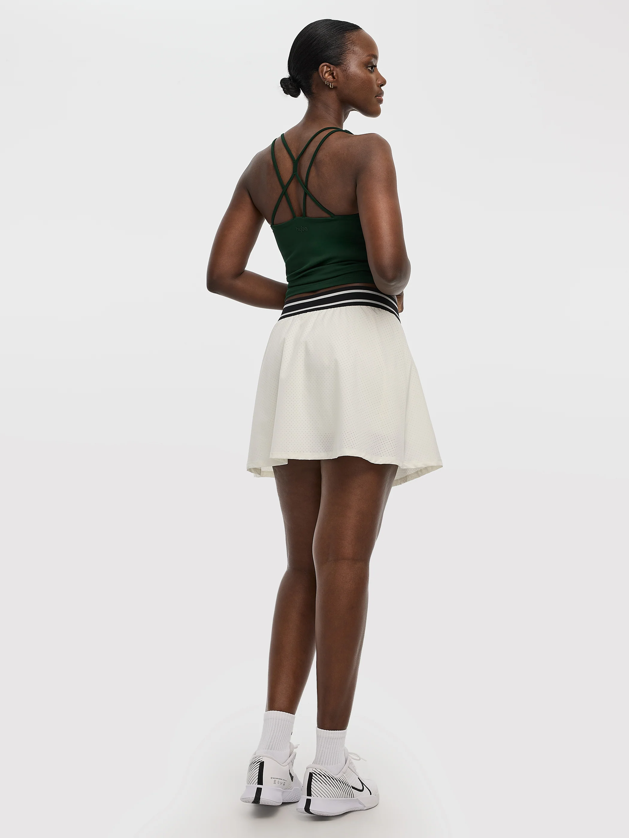 Skort with Striped Waistband - Hyba - Image 3