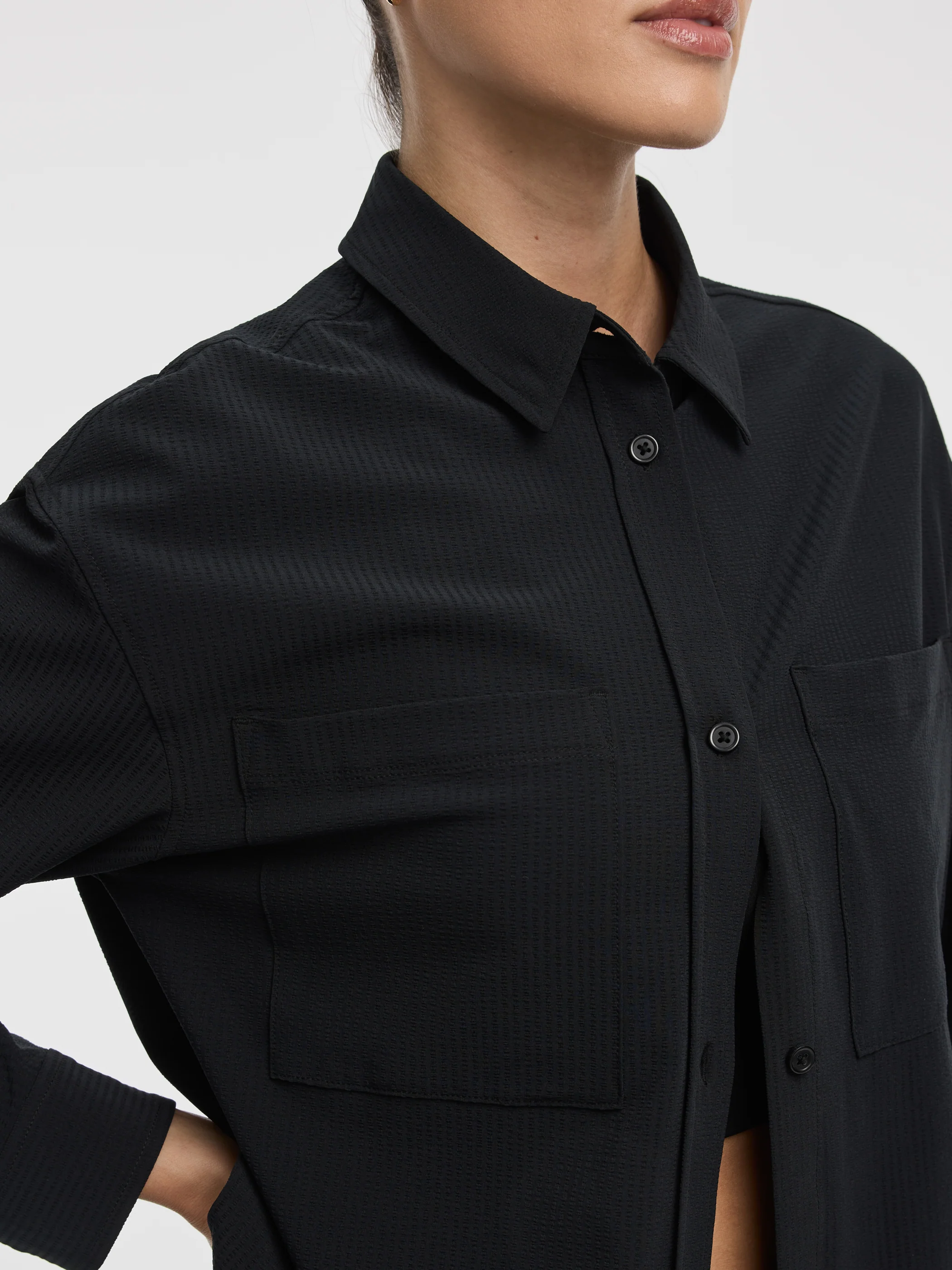 Textured Shirt - Hyba - Image 3