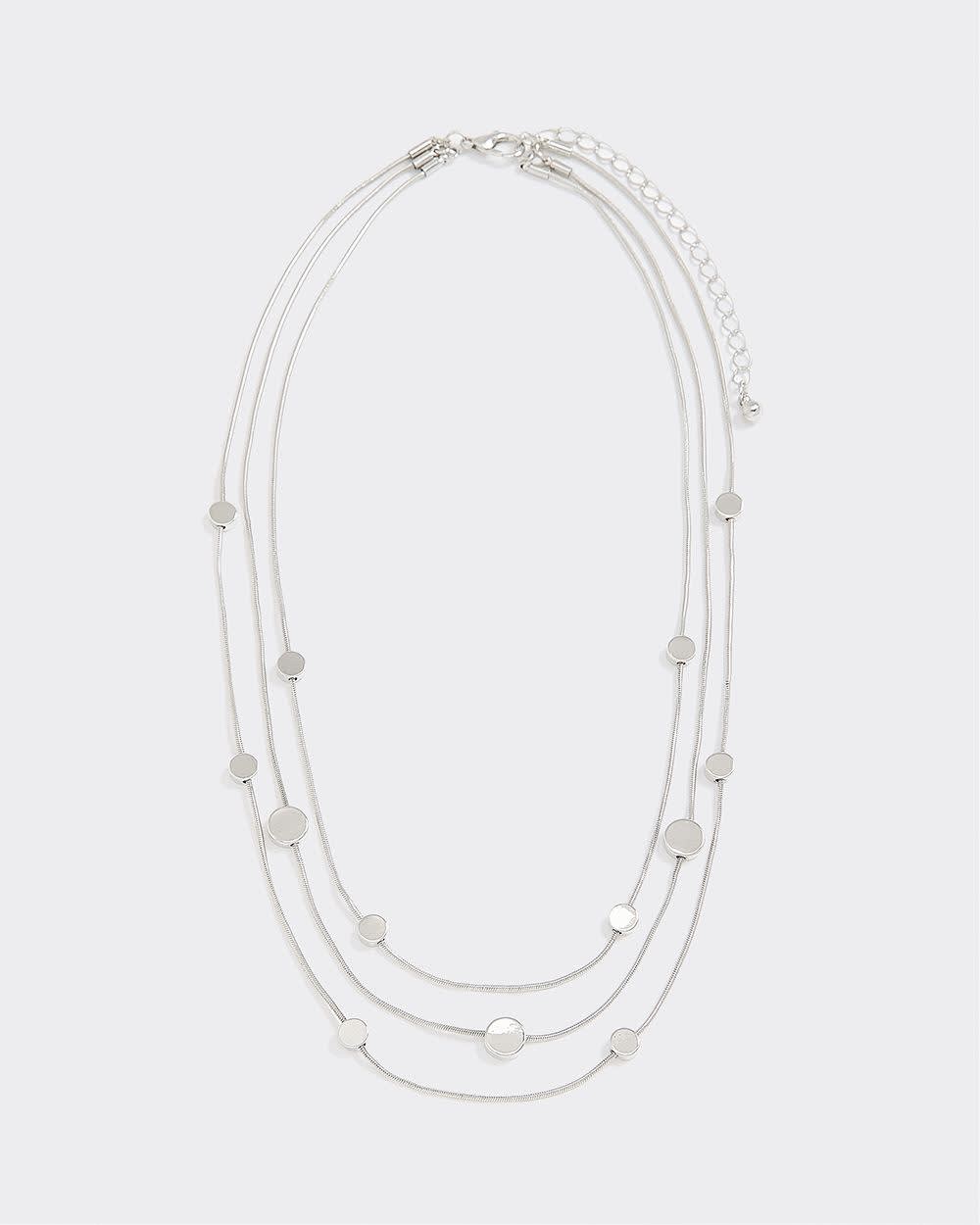 Three-Layer Beaded Necklace - Image 2
