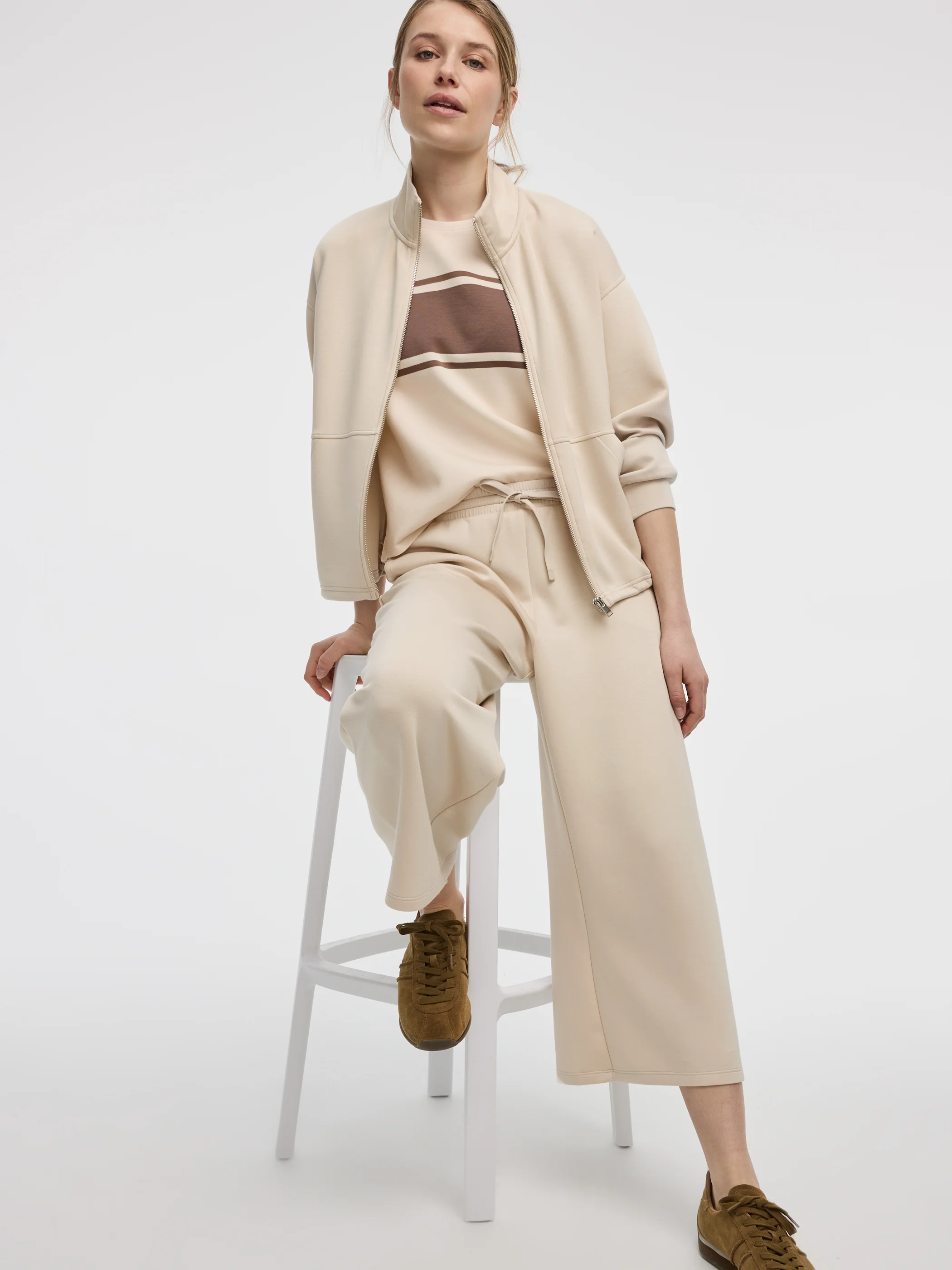 Cropped Wide-Leg Pants - HYLUX Hyba - Image 12