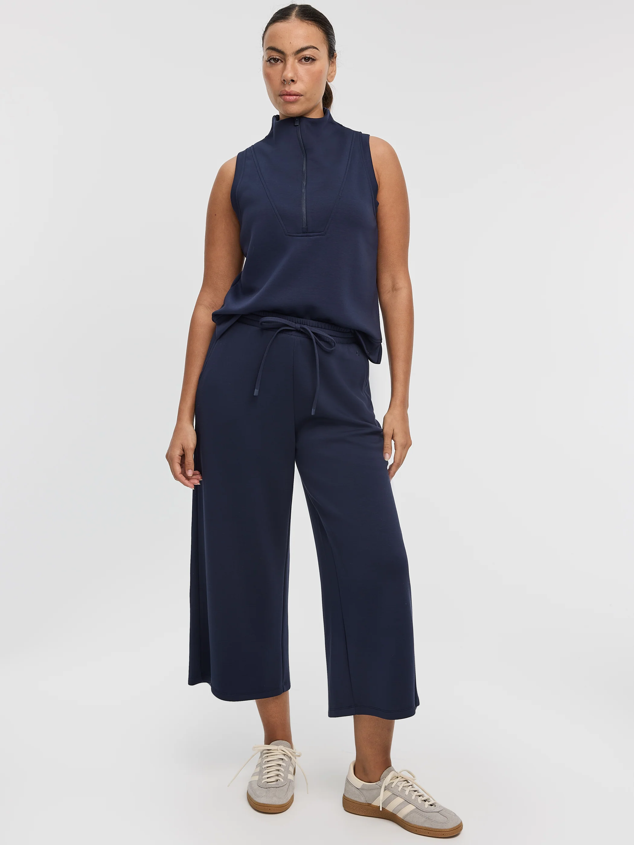 Cropped Wide-Leg Pants - HYLUX Hyba - Image 14