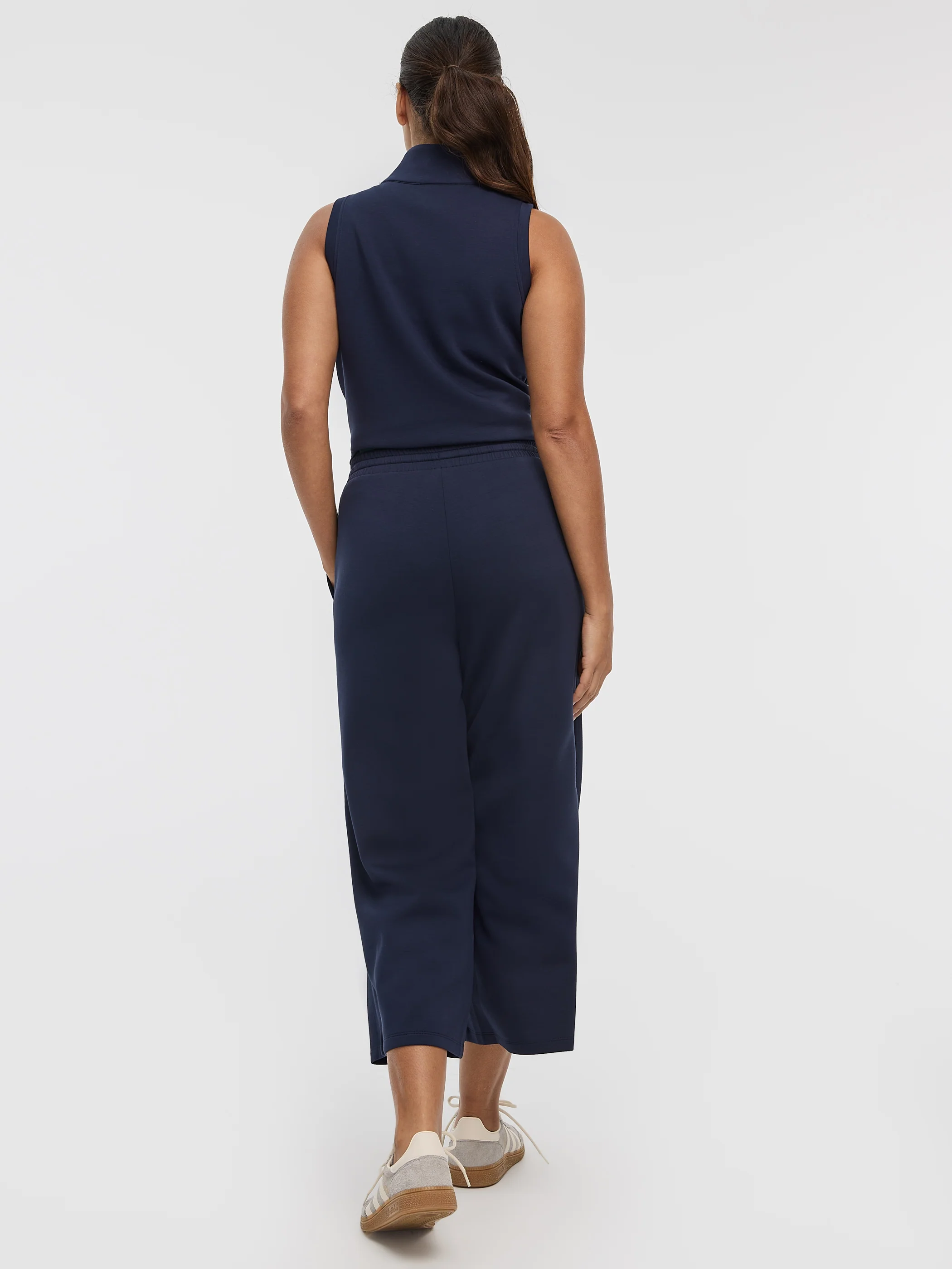 Cropped Wide-Leg Pants - HYLUX Hyba - Image 17