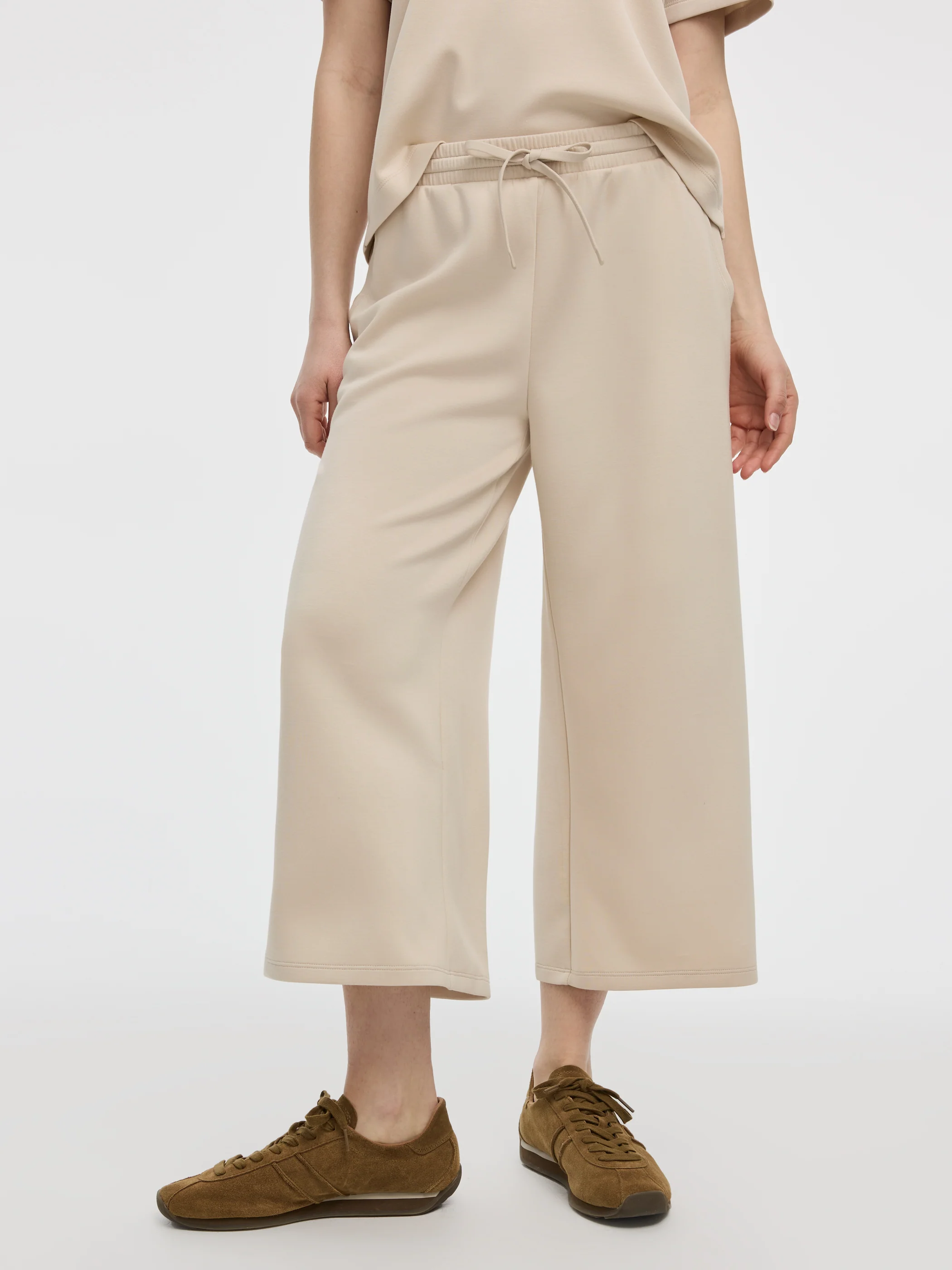 Cropped Wide-Leg Pants - HYLUX Hyba - Image 7