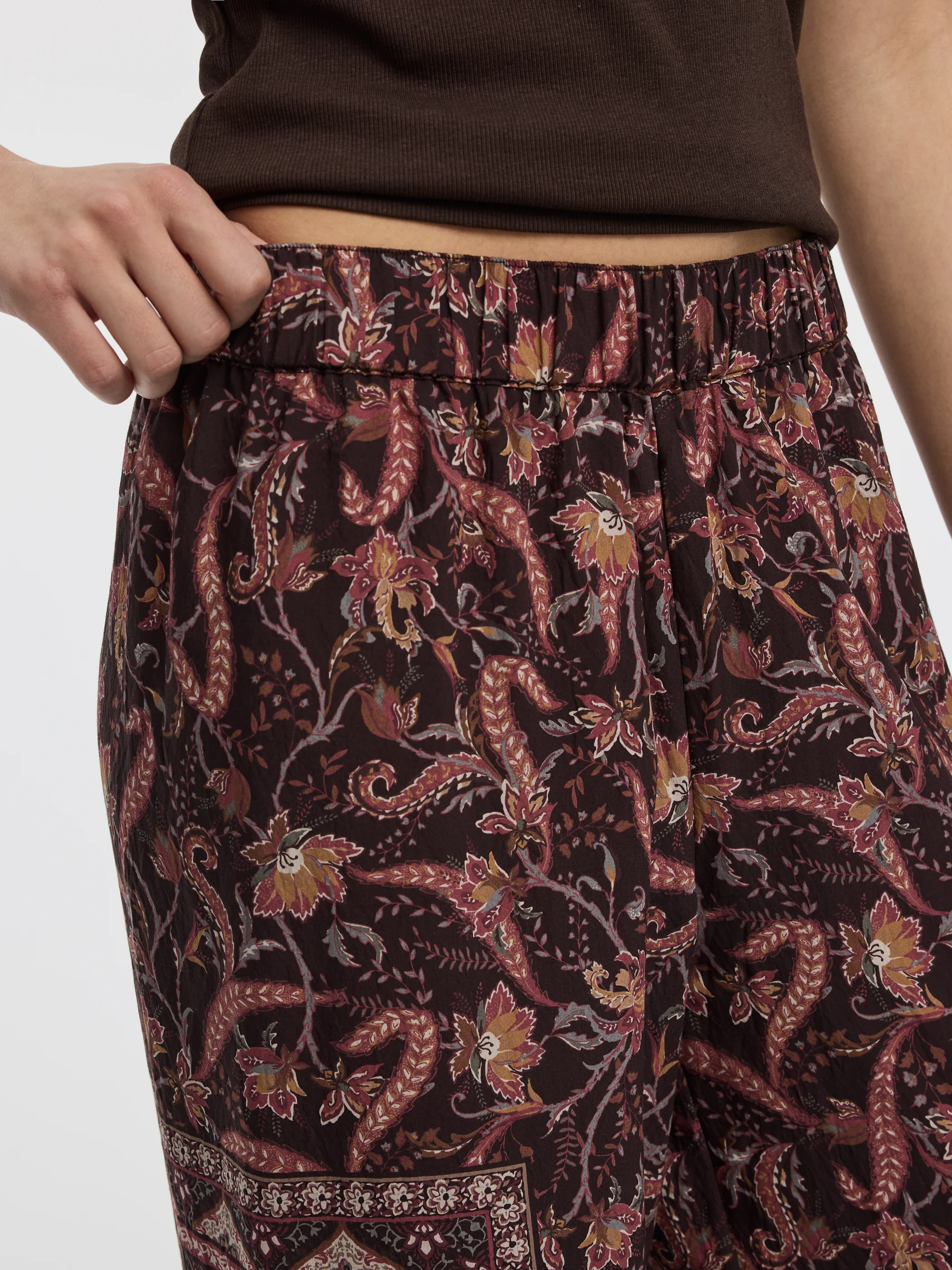 Wide-Leg High-Rise Pull-On Pant - Image 3