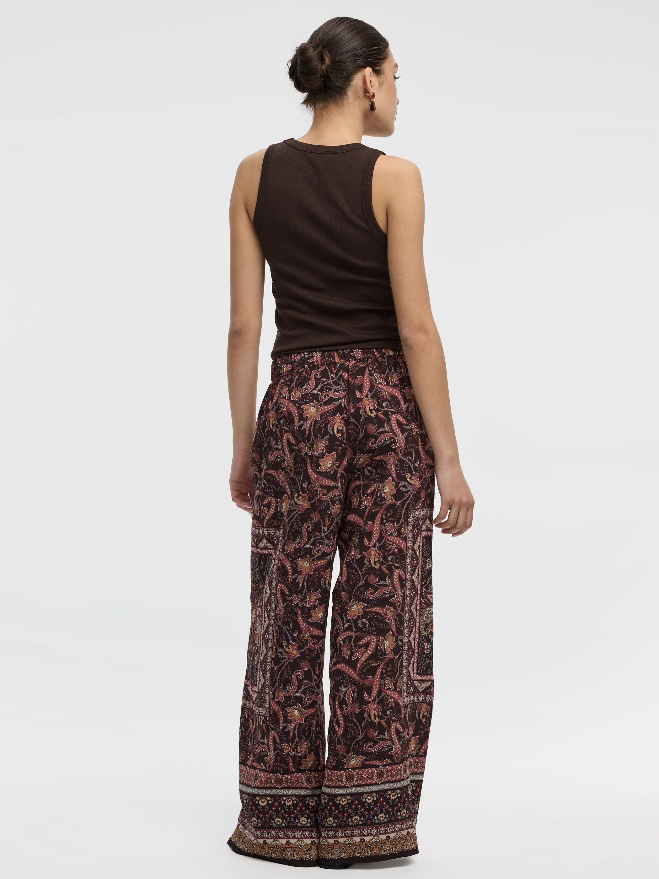 Wide-Leg High-Rise Pull-On Pant - Image 4