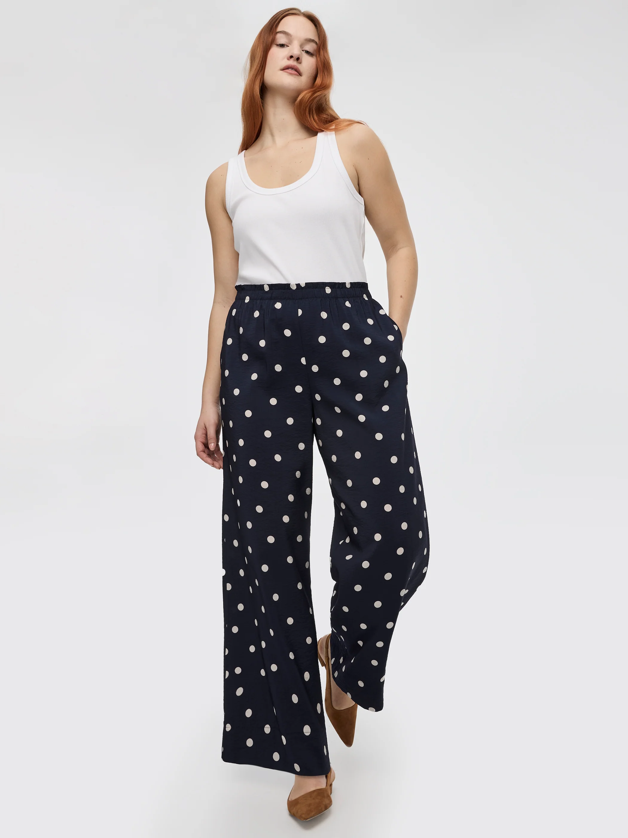 Wide-Leg High-Rise Pull-On Pant - Image 10