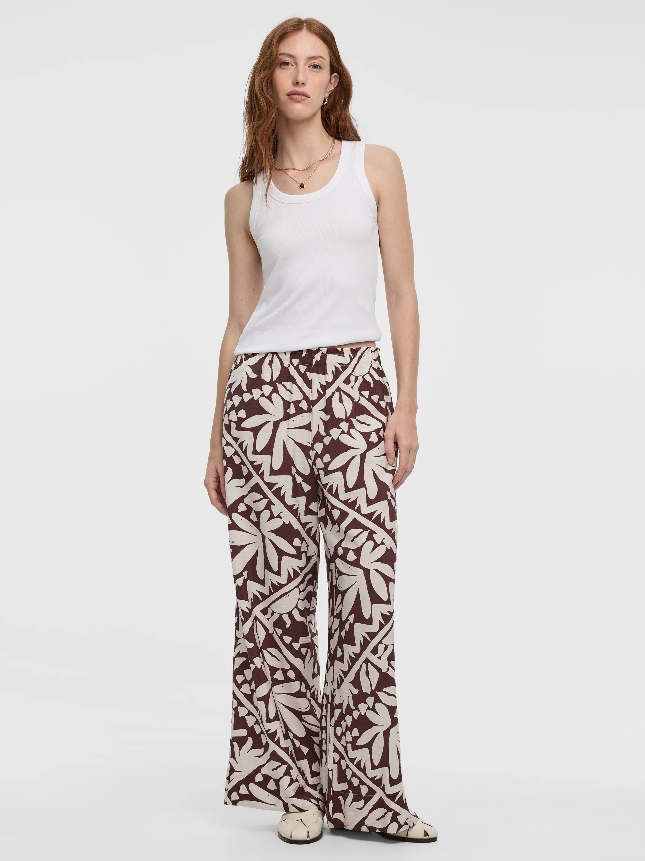 Wide-Leg High-Rise Pull-On Pant - Image 21