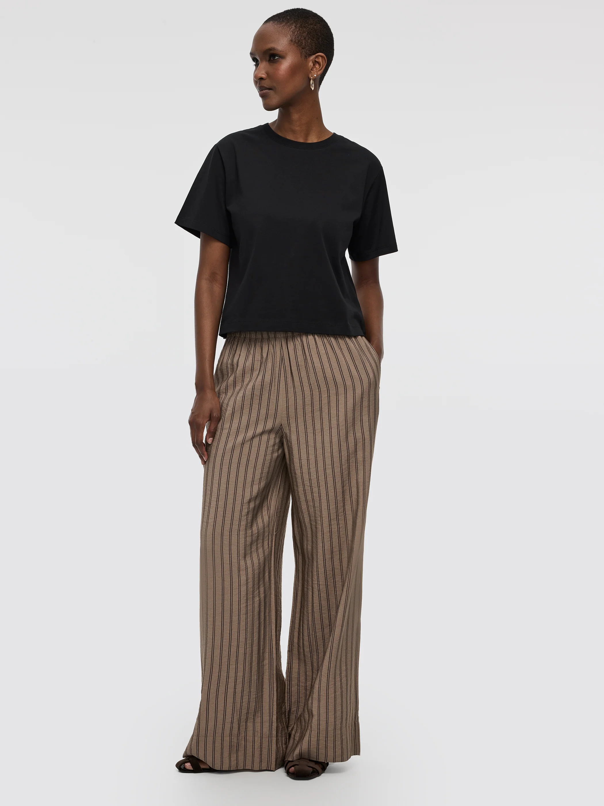 Wide-Leg High-Rise Pull-On Pant - Image 31