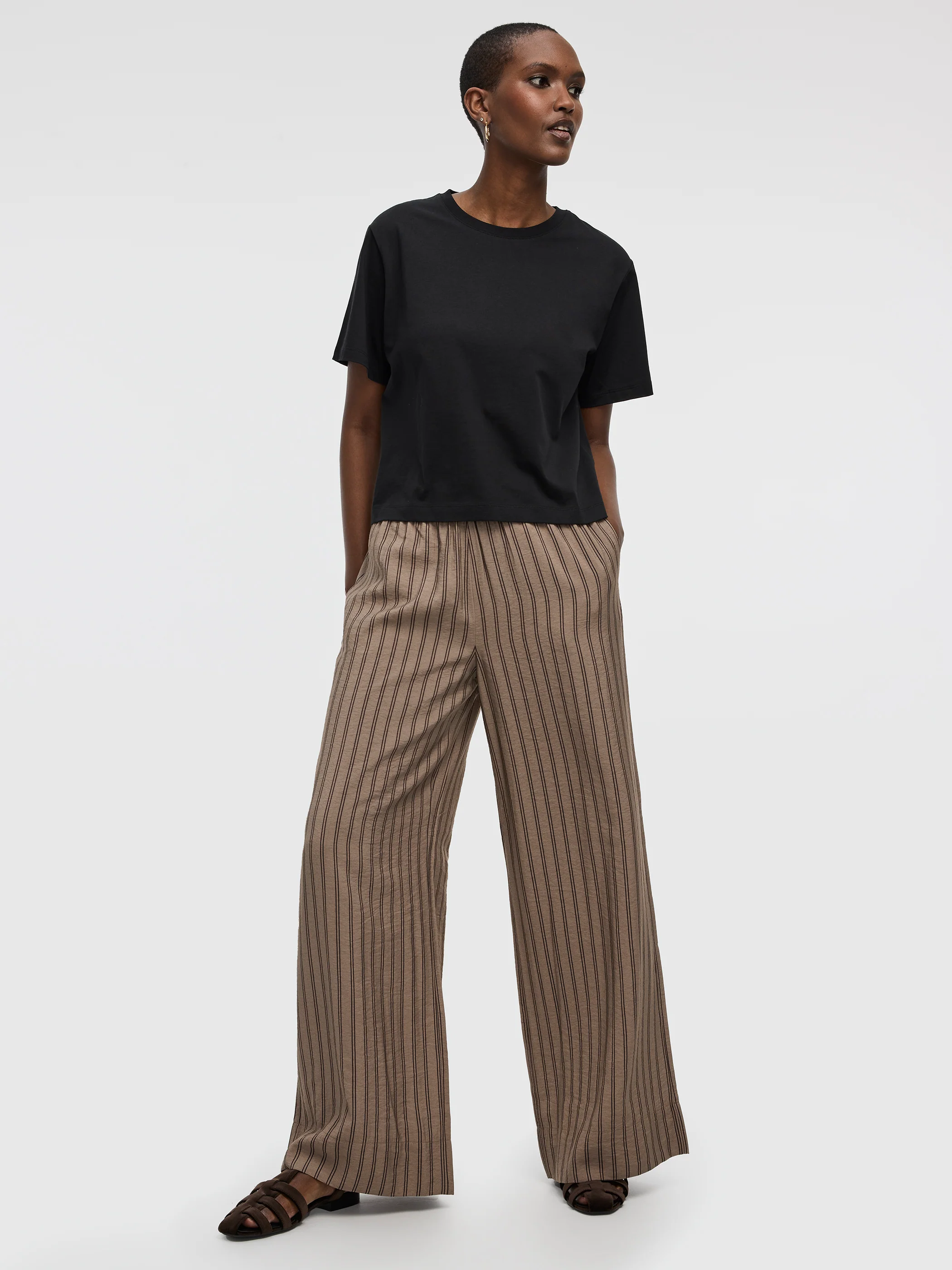 Wide-Leg High-Rise Pull-On Pant - Image 35