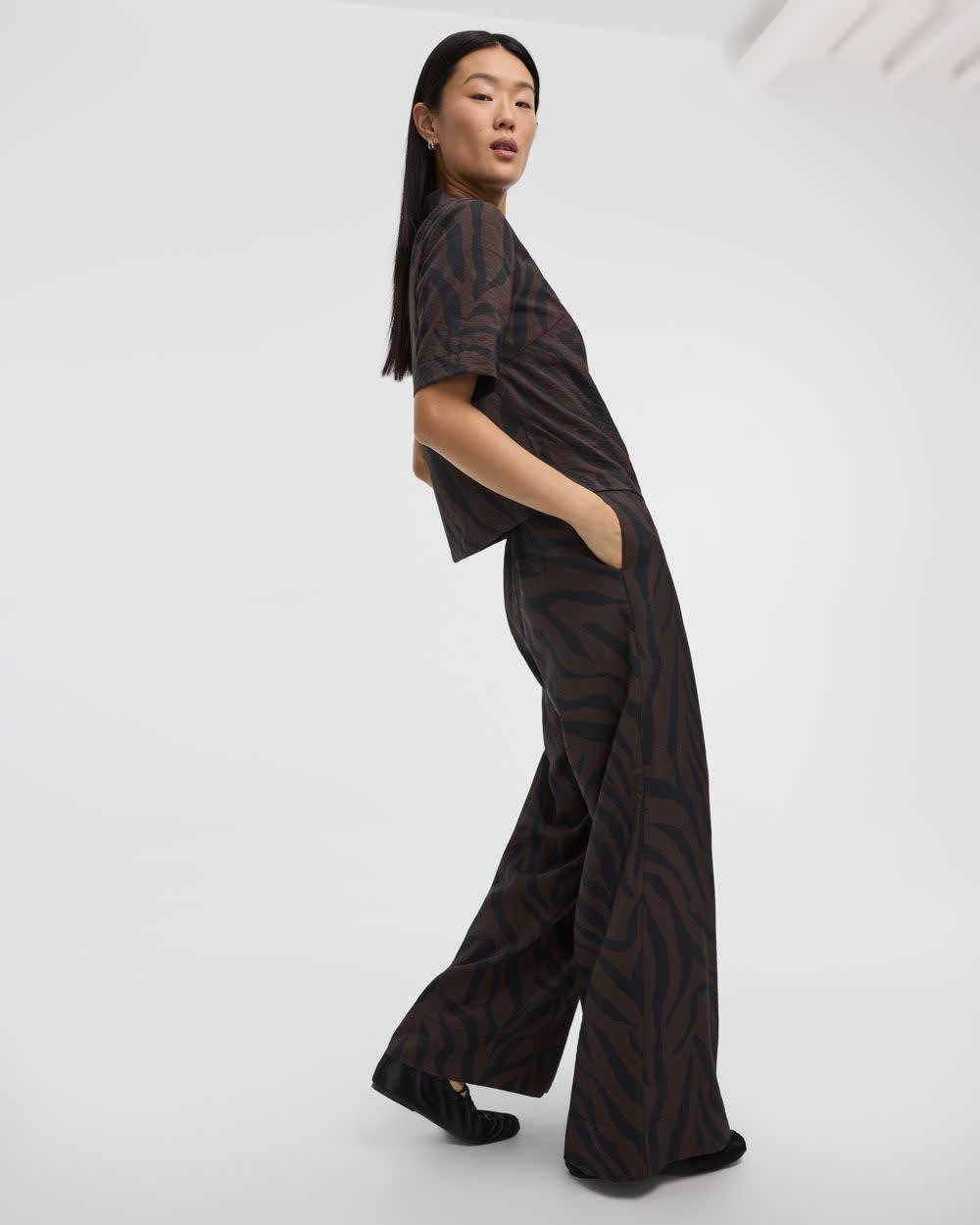 Wide-Leg High-Rise Pull-On Pant - Image 4