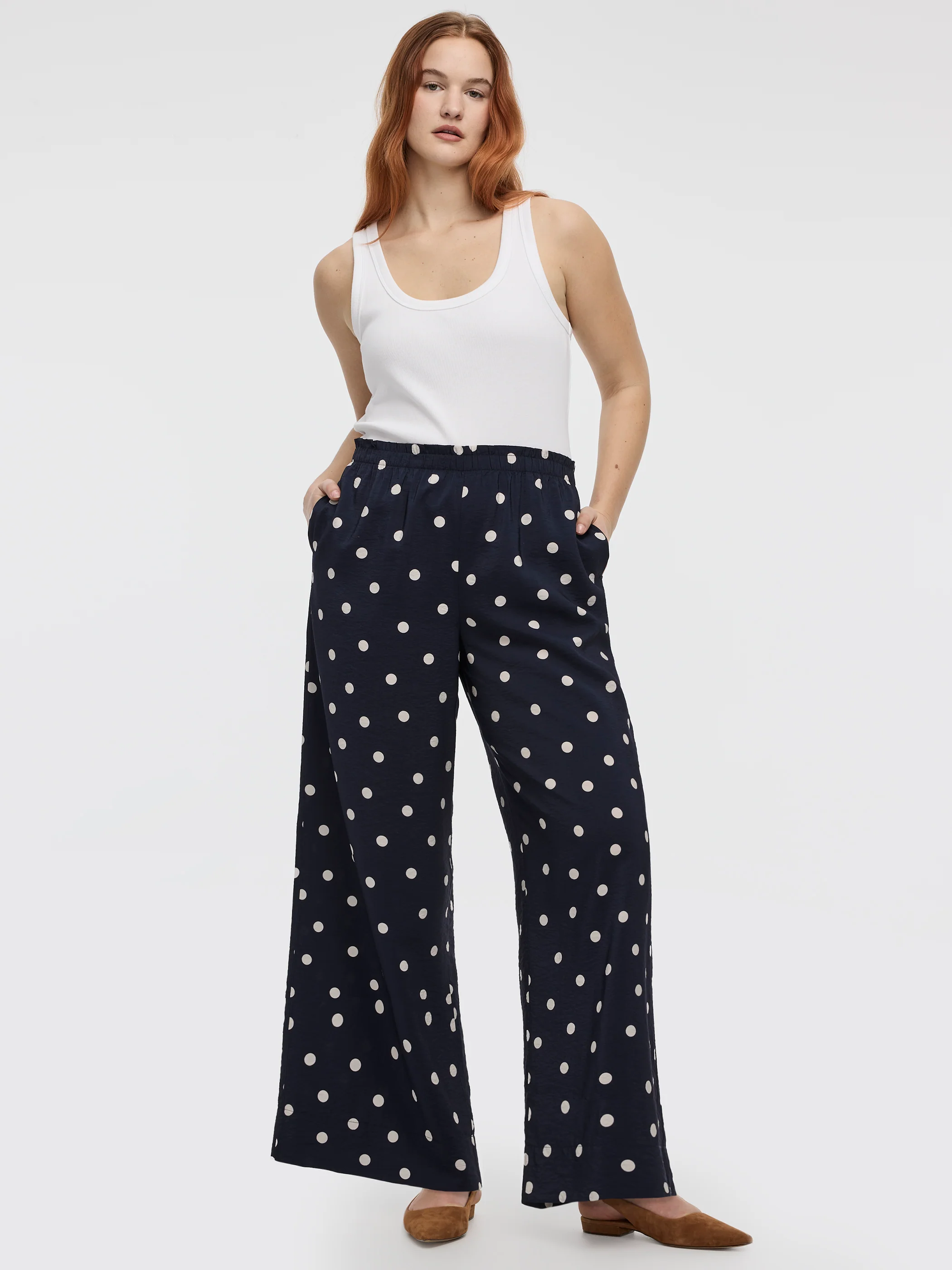 Wide-Leg High-Rise Pull-On Pant - Image 6