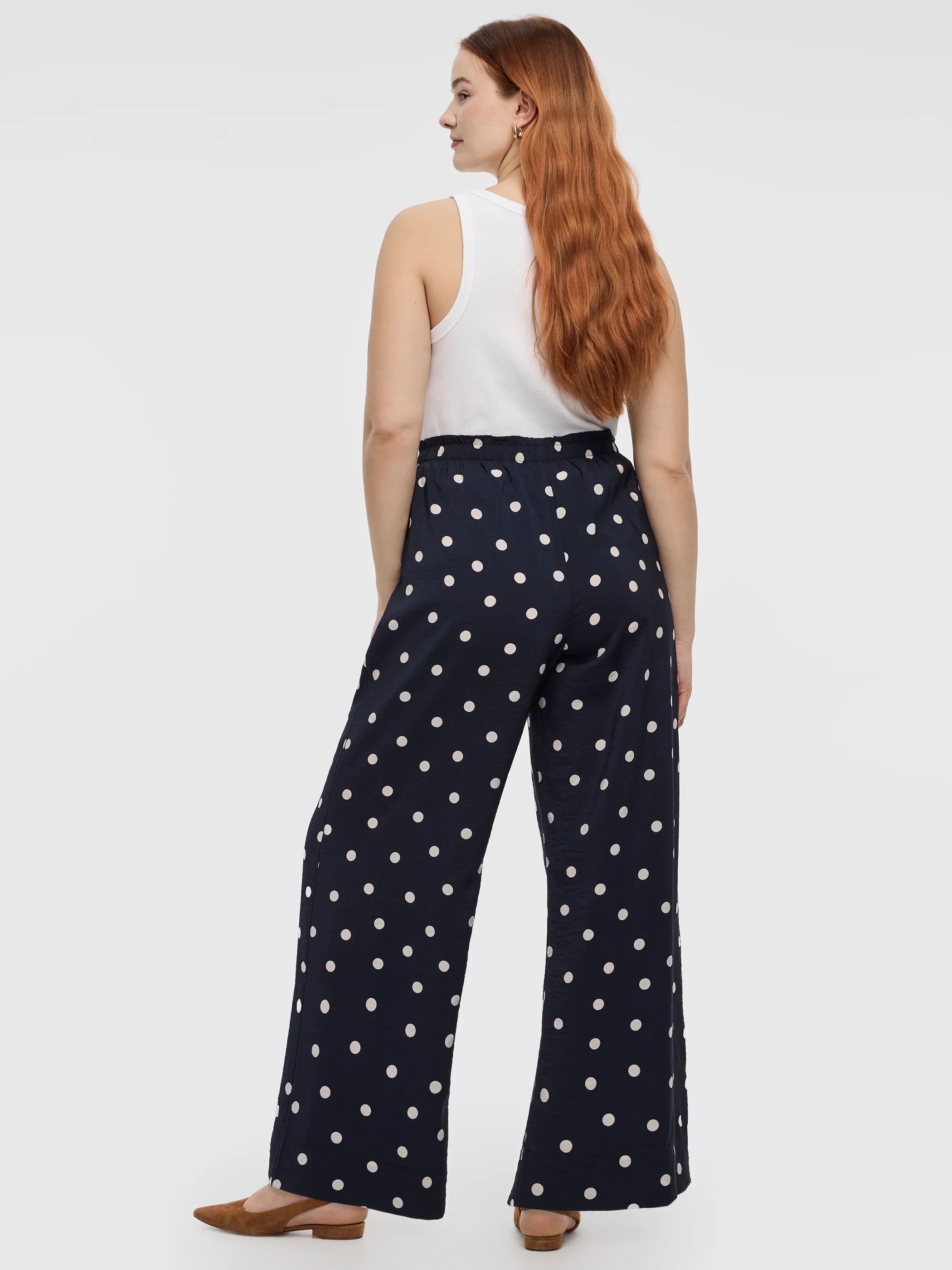 Wide-Leg High-Rise Pull-On Pant - Image 9