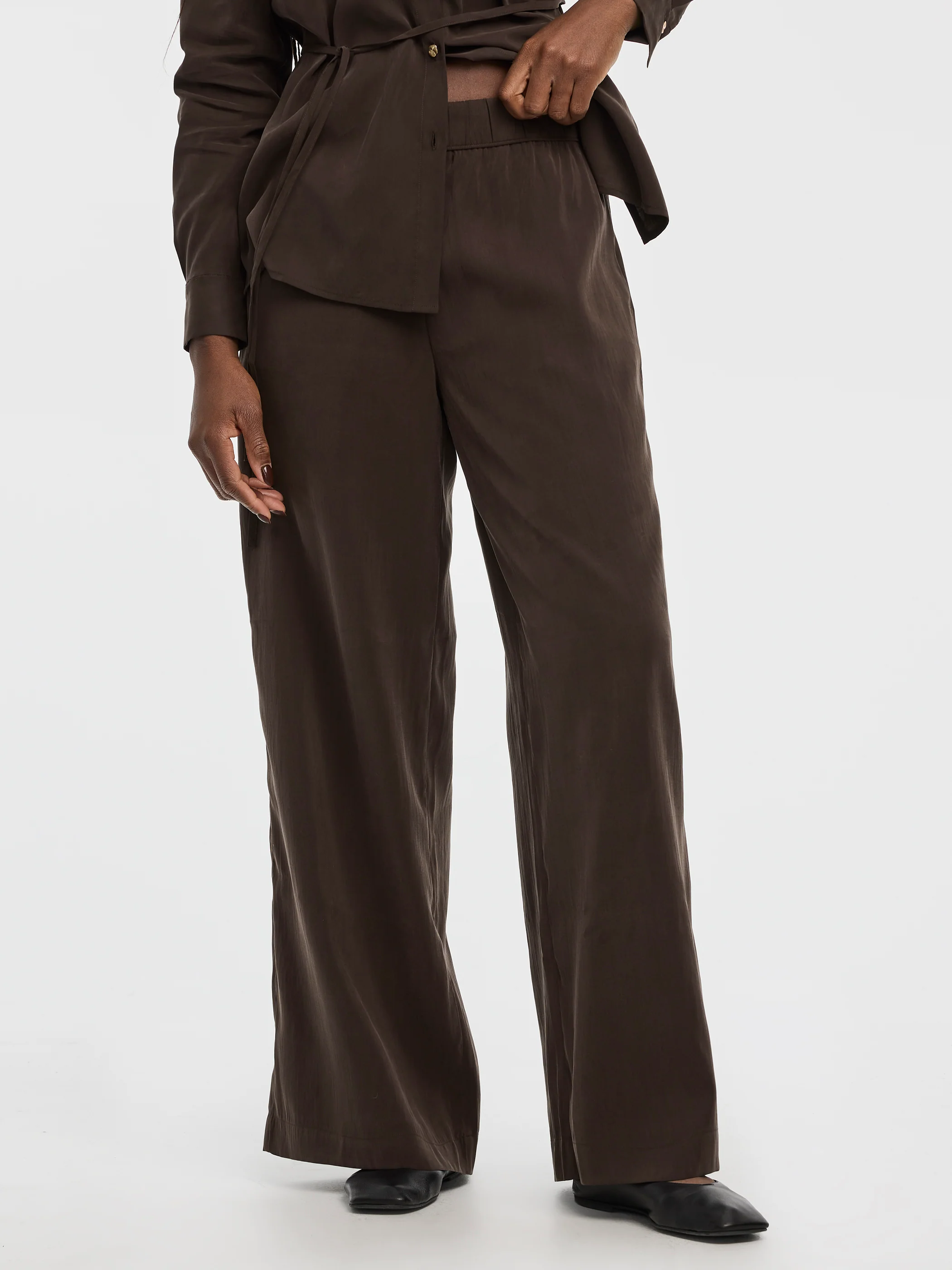 Wide-Leg High-Rise Pull-On Pant - Image 3