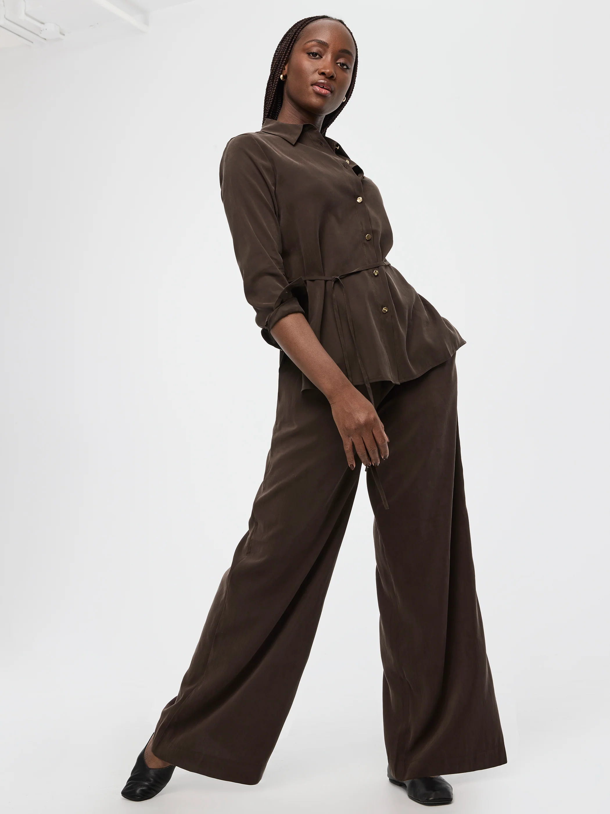 Wide-Leg High-Rise Pull-On Pant - Image 4