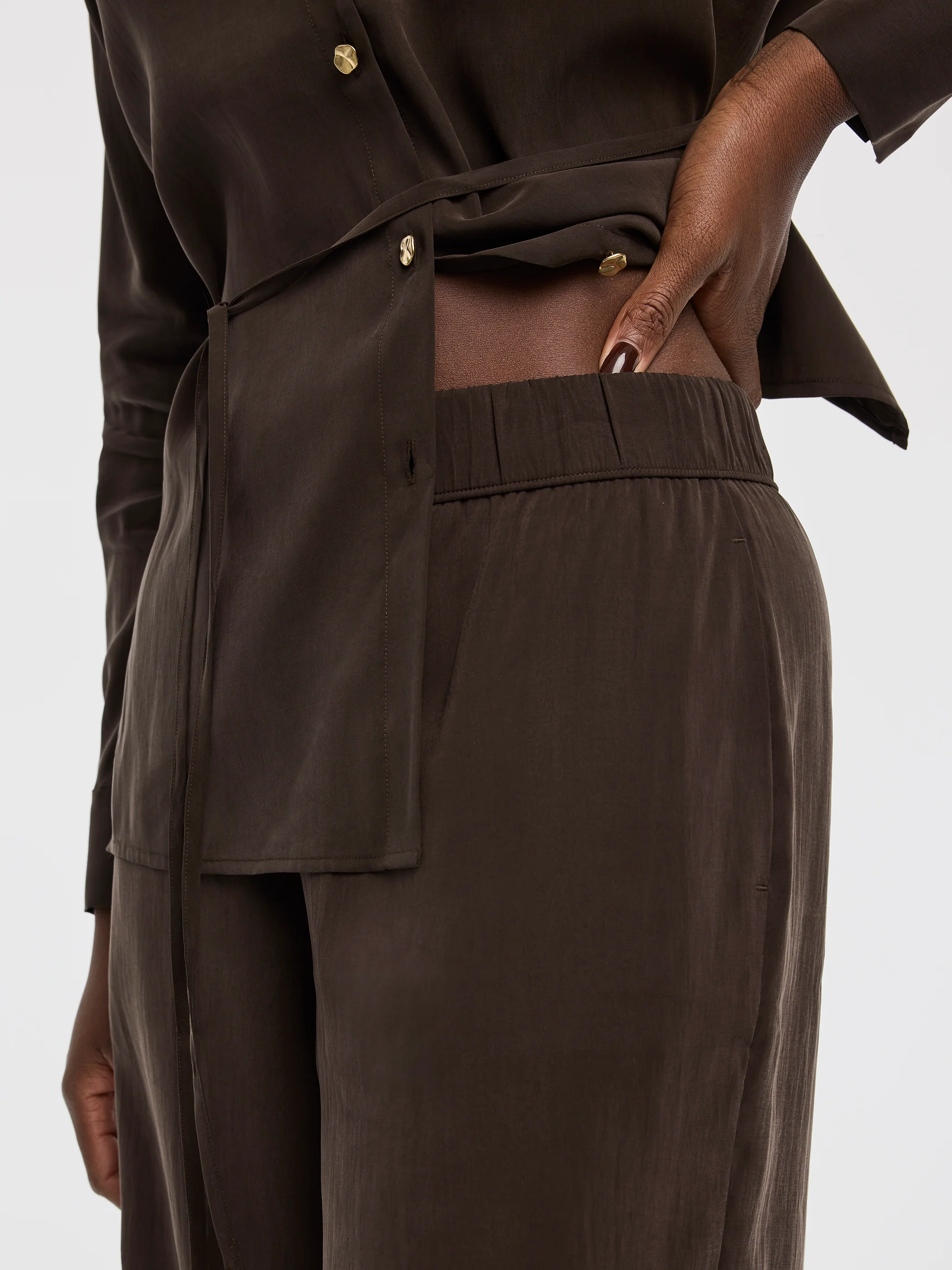 Wide-Leg High-Rise Pull-On Pant - Image 5