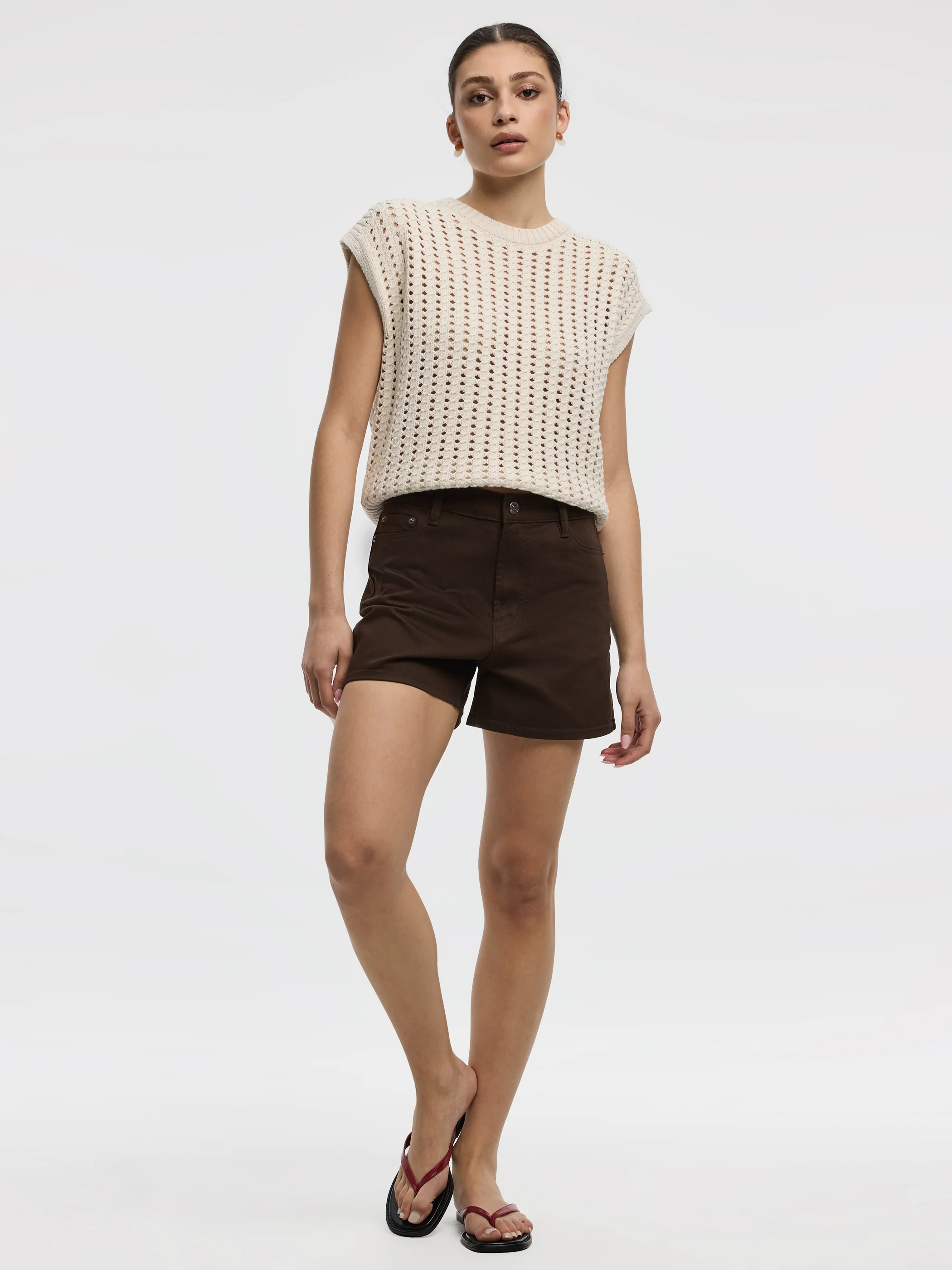 Mom Denim Shorts - Image 5