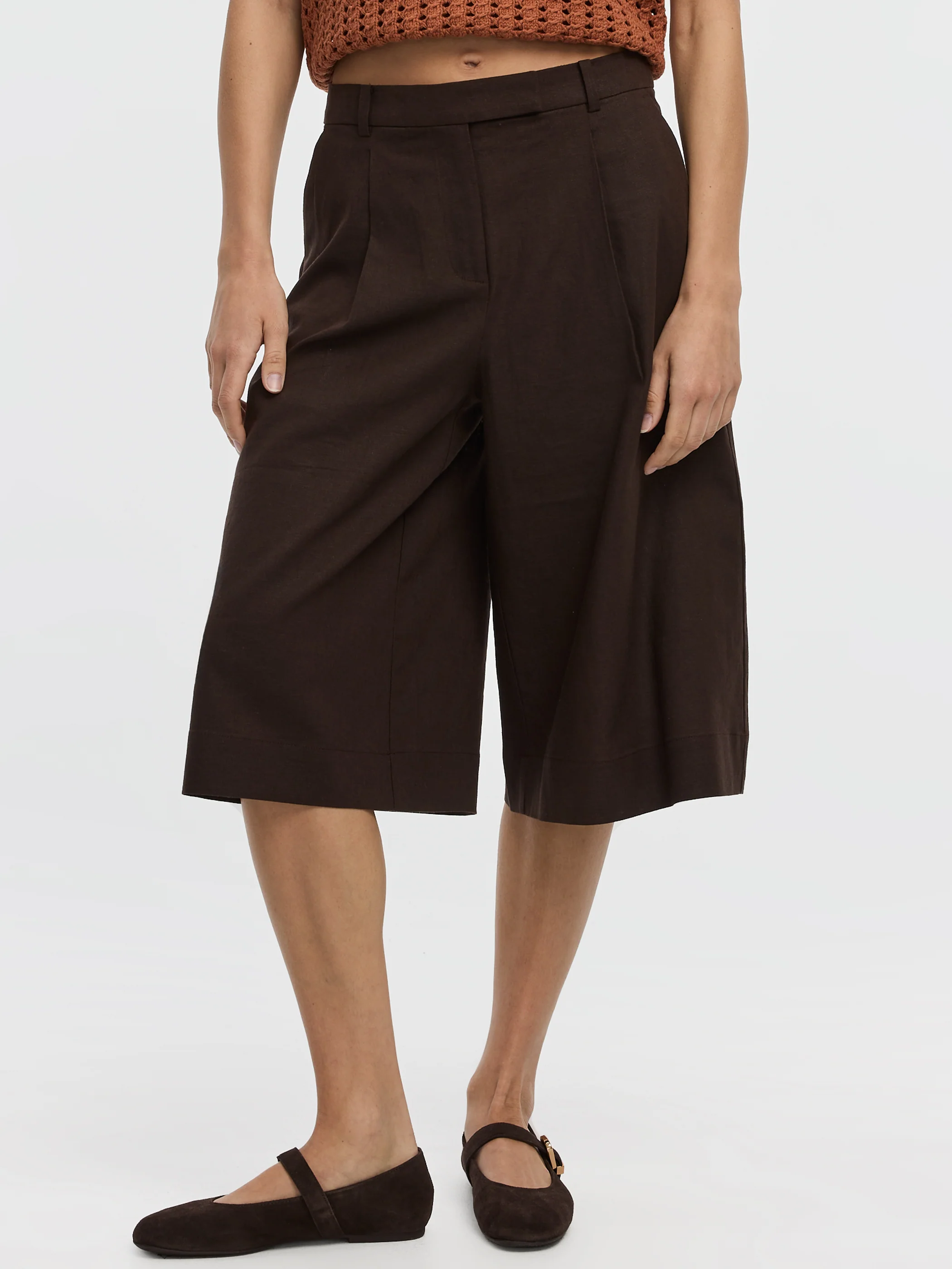 Linen-Blend Bermudas - Image 2