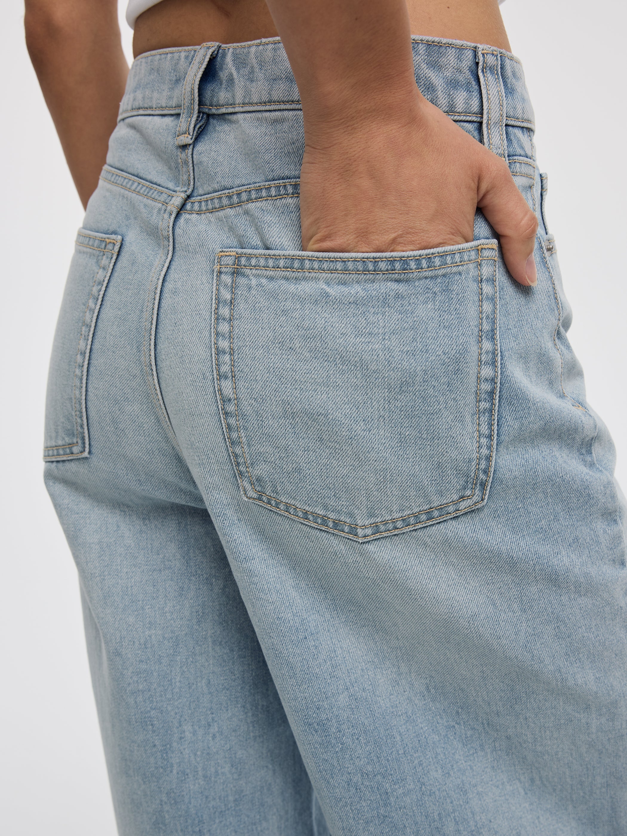 Wide-Leg Wrap-Waist Pant - Image 3