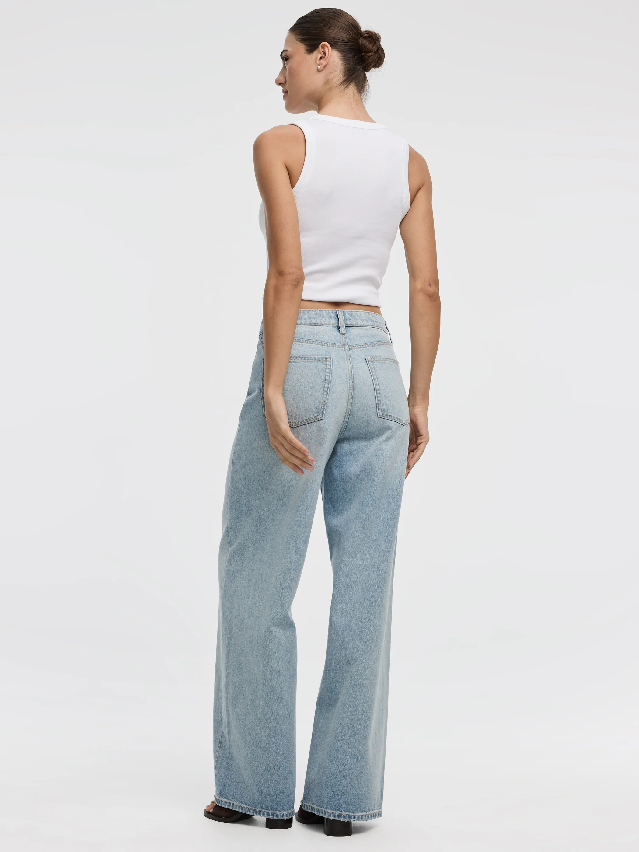 Wide-Leg Wrap-Waist Pant - Image 5