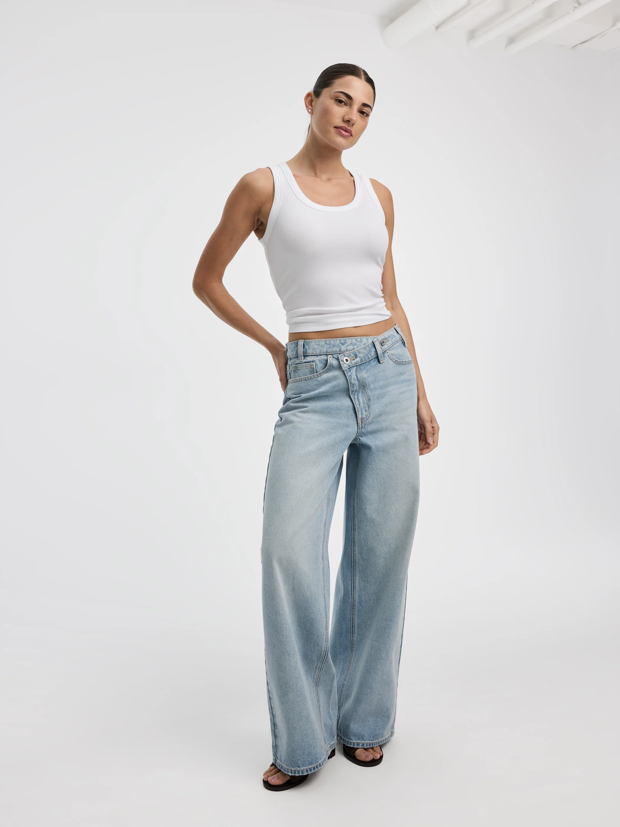 Wide-Leg Wrap-Waist Pant - Image 6