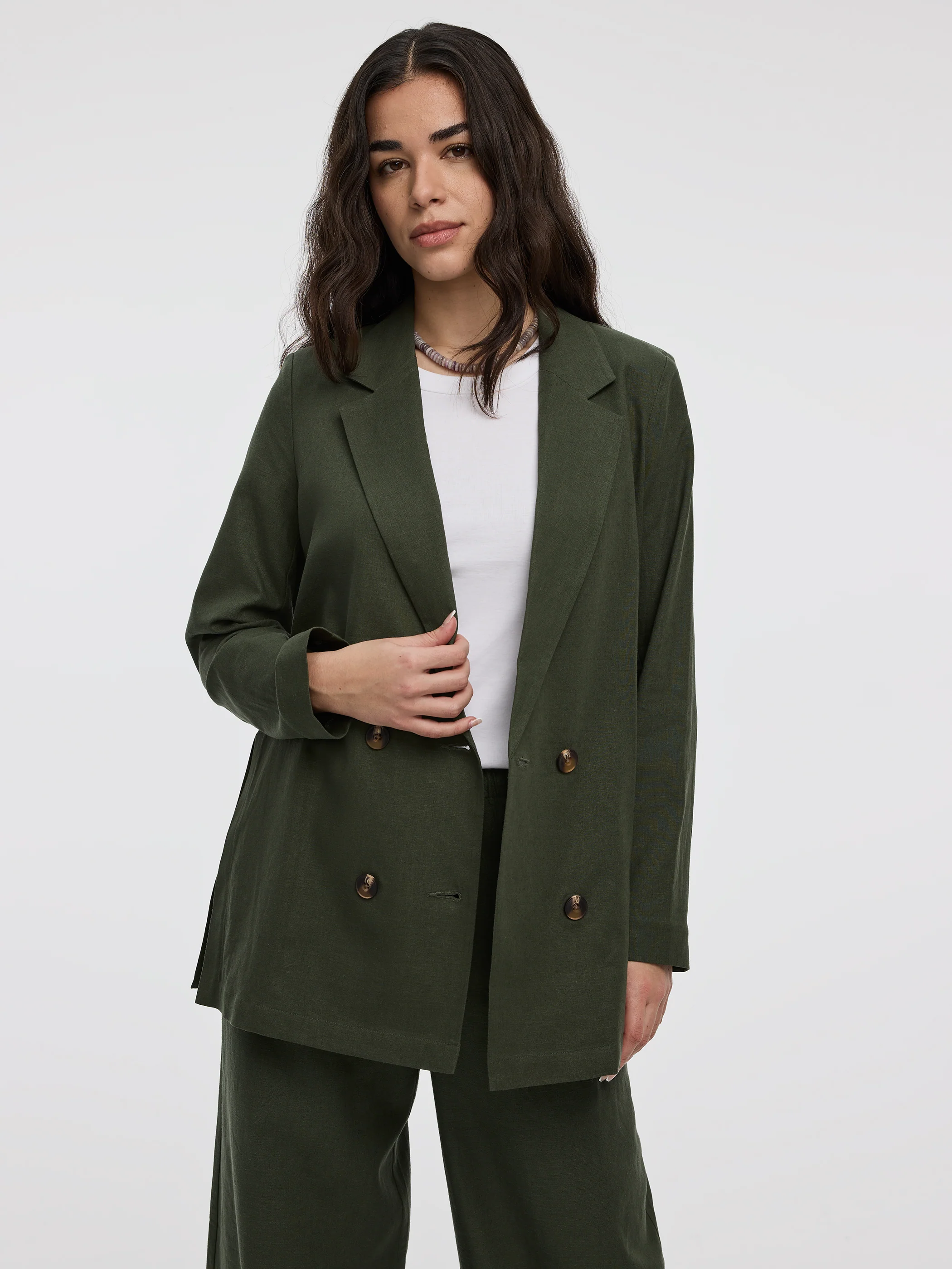 Double-Breasted Blazer - Image 5