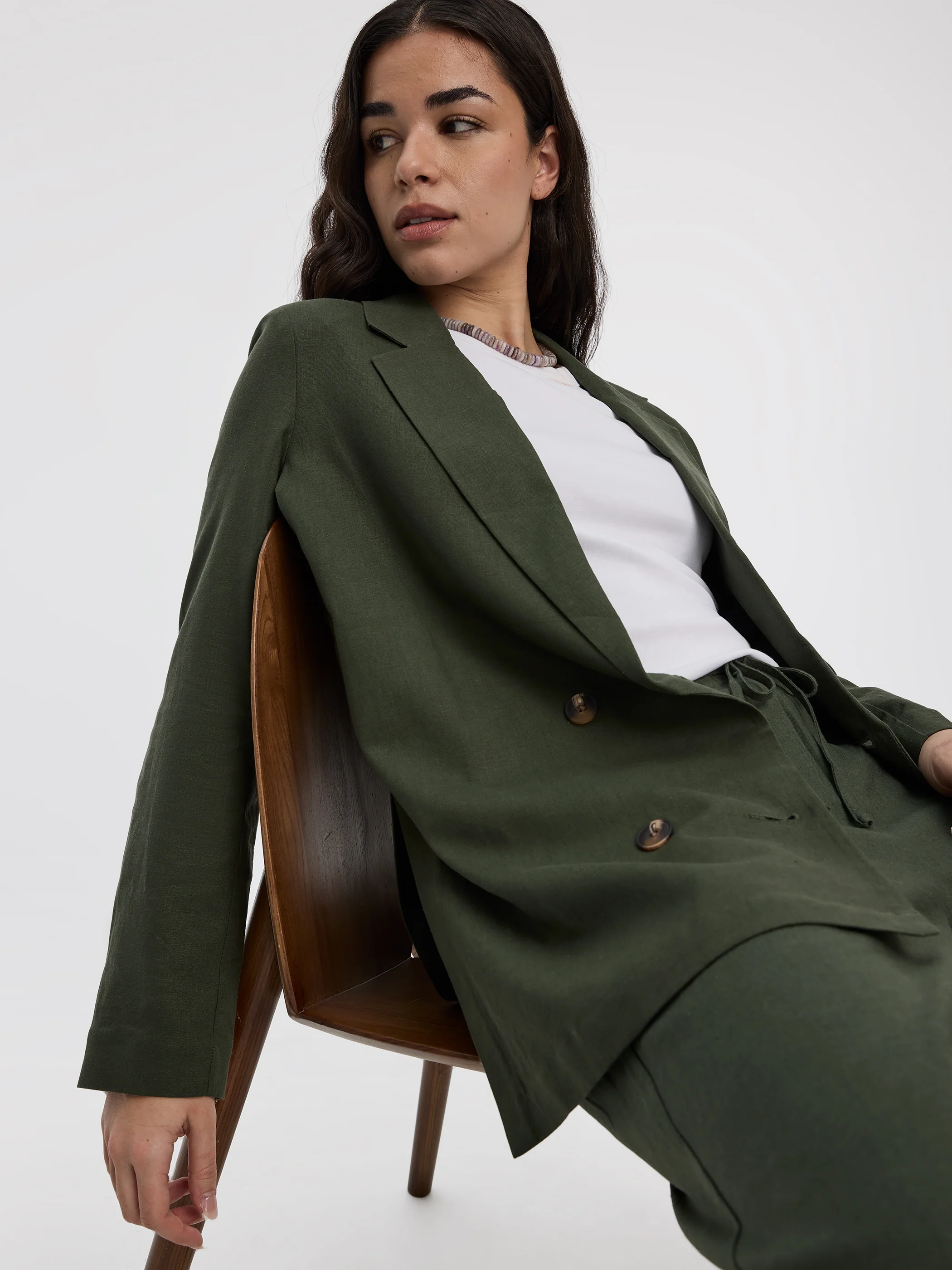 Double-Breasted Blazer - Image 8
