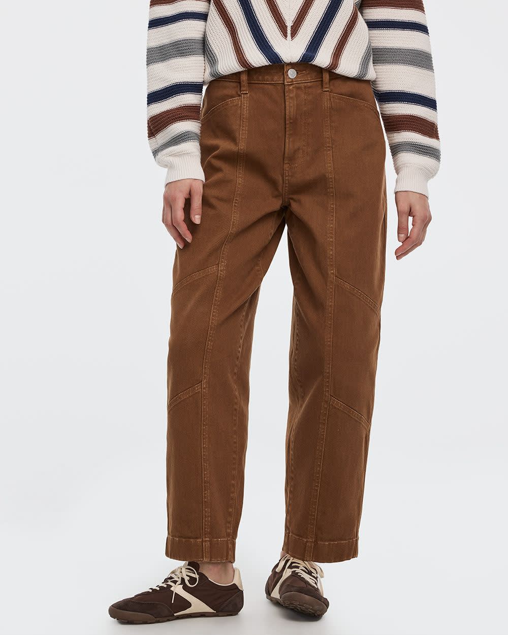 High-Rise Barrel Utility Pant - Image 3