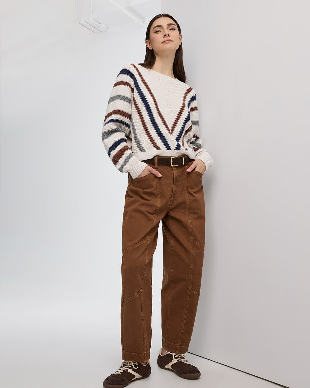 High-Rise Barrel Utility Pant - Image 4