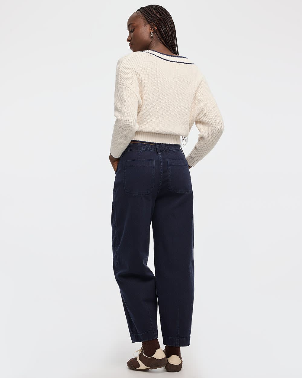 High-Rise Barrel Utility Pant - Image 7