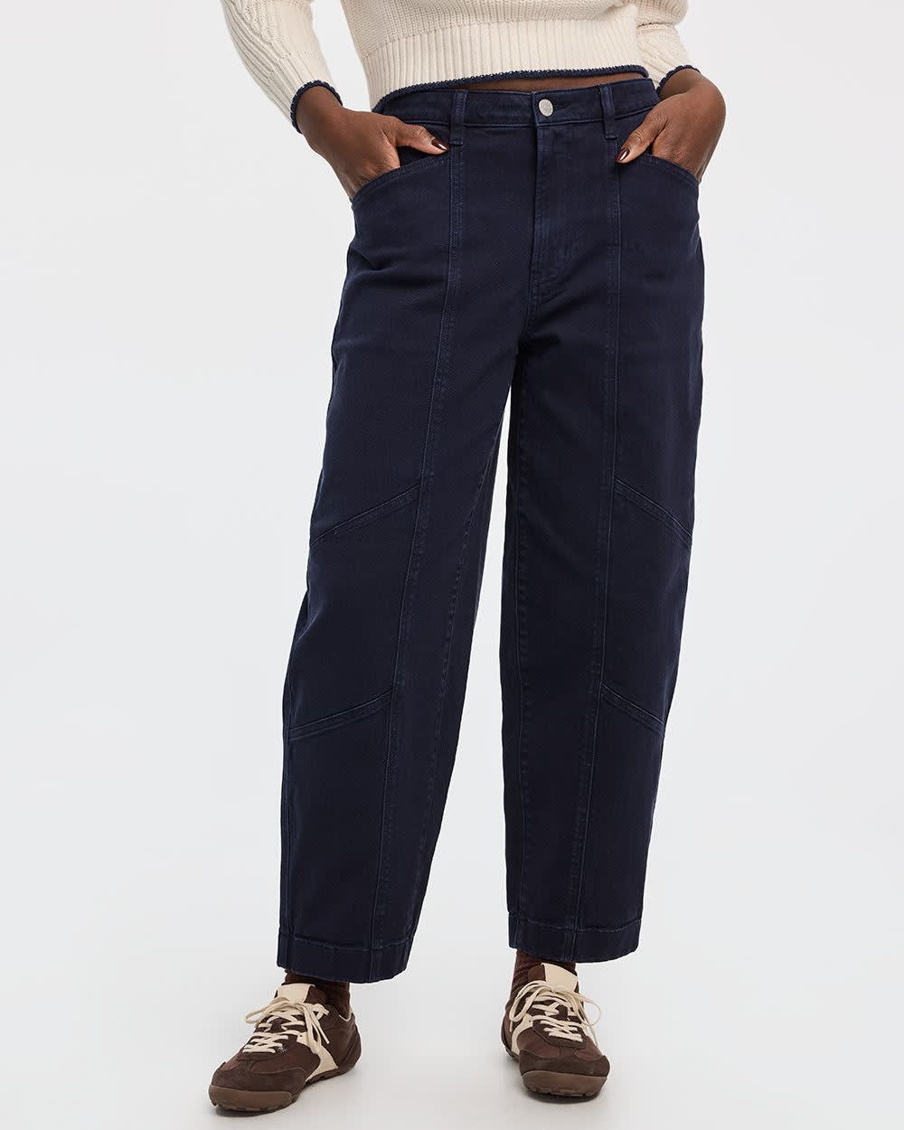 High-Rise Barrel Utility Pant - Image 8