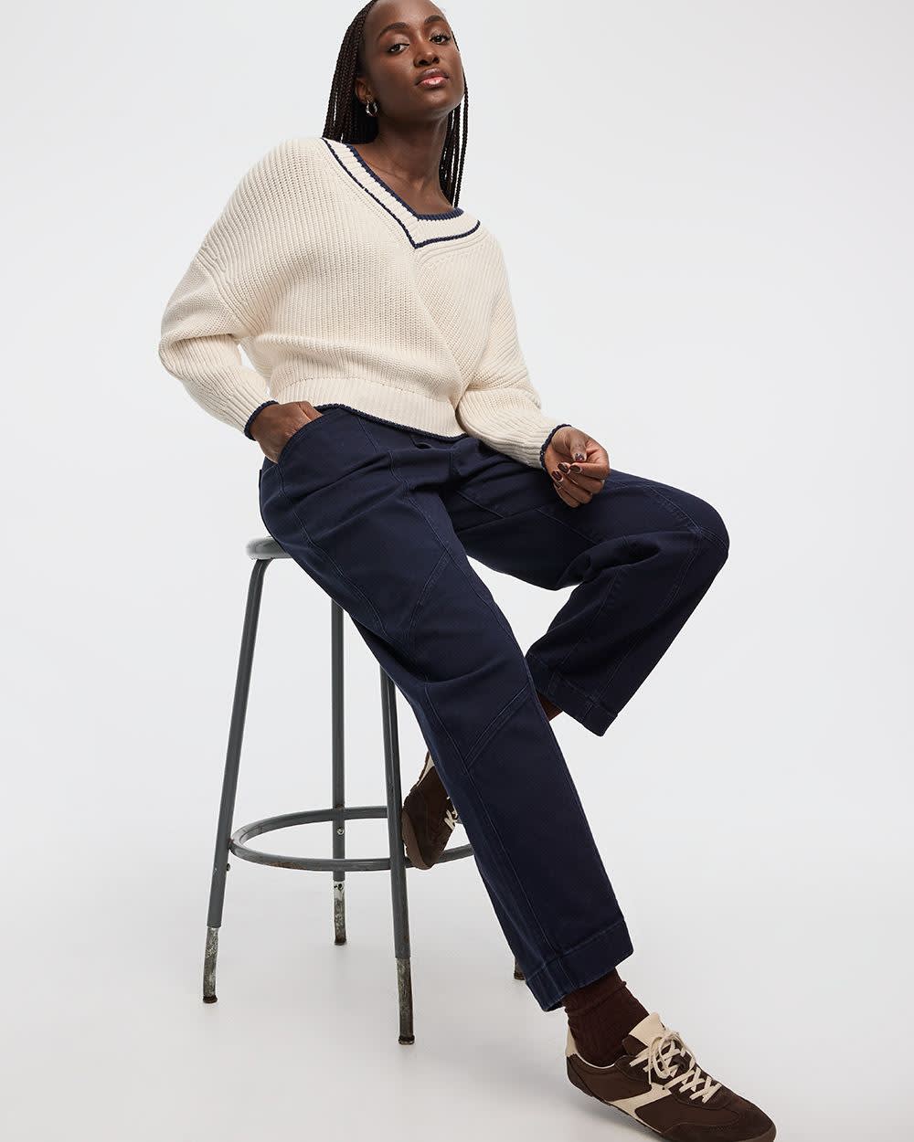 High-Rise Barrel Utility Pant - Image 9