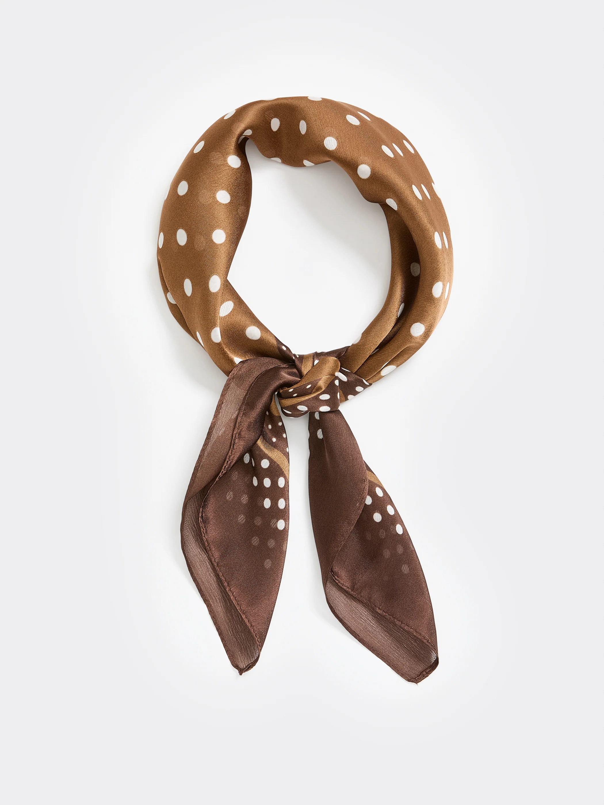 Dotted Square Scarf - Image 2