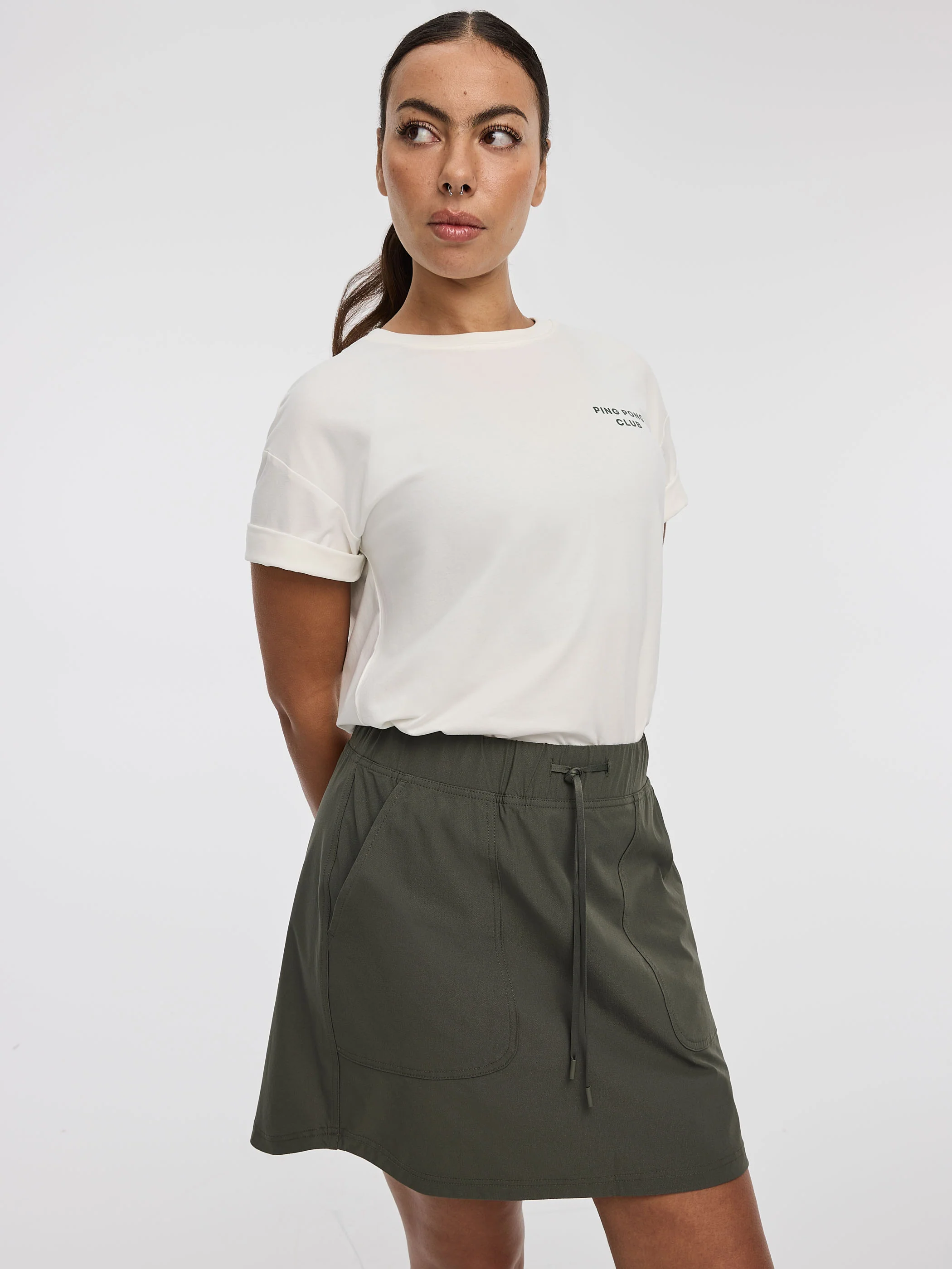 Skort with Utility Pockets - Hyba - Image 9