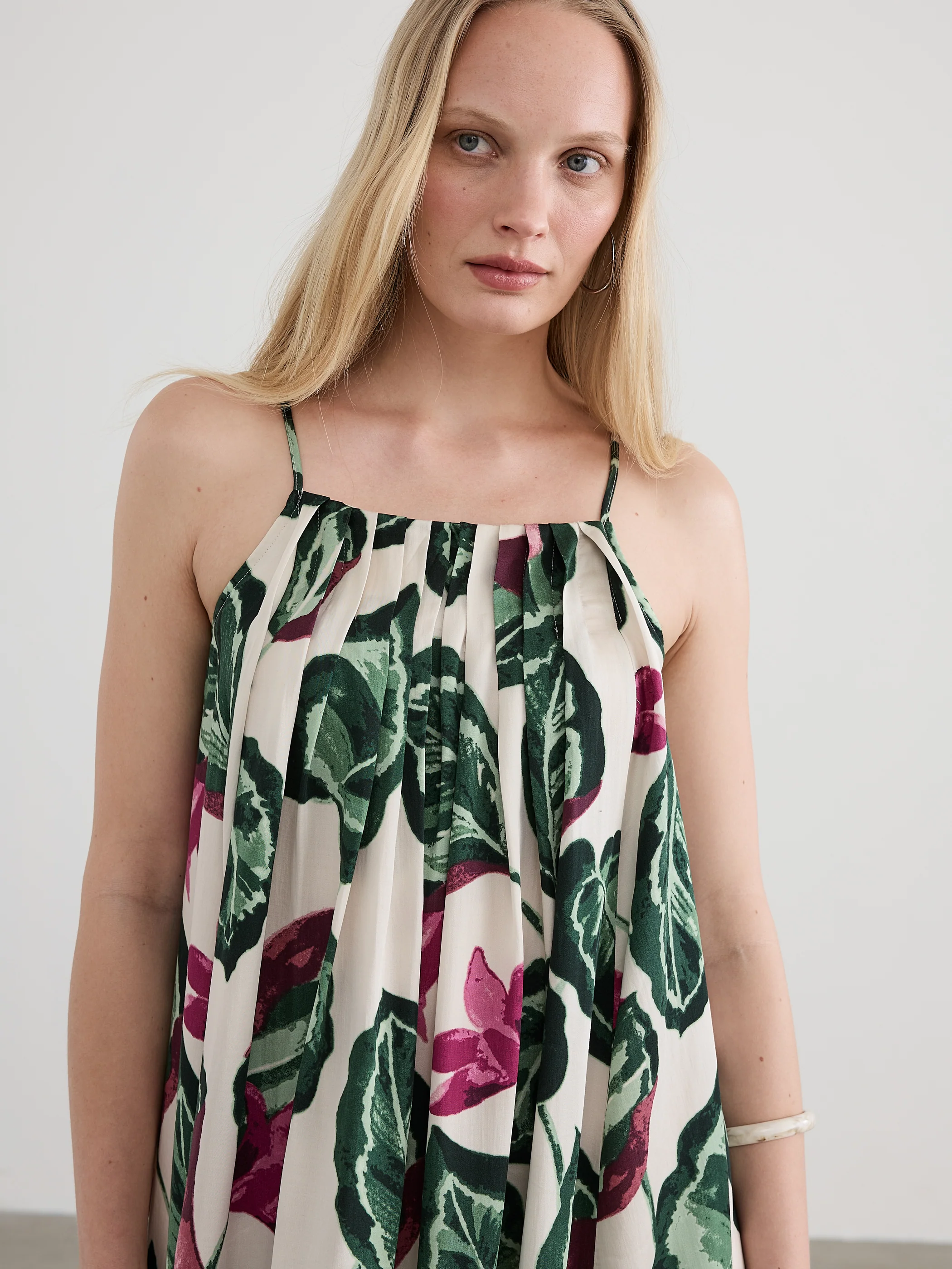 Sleeveless Square-Neck Maxi Dress - Image 2