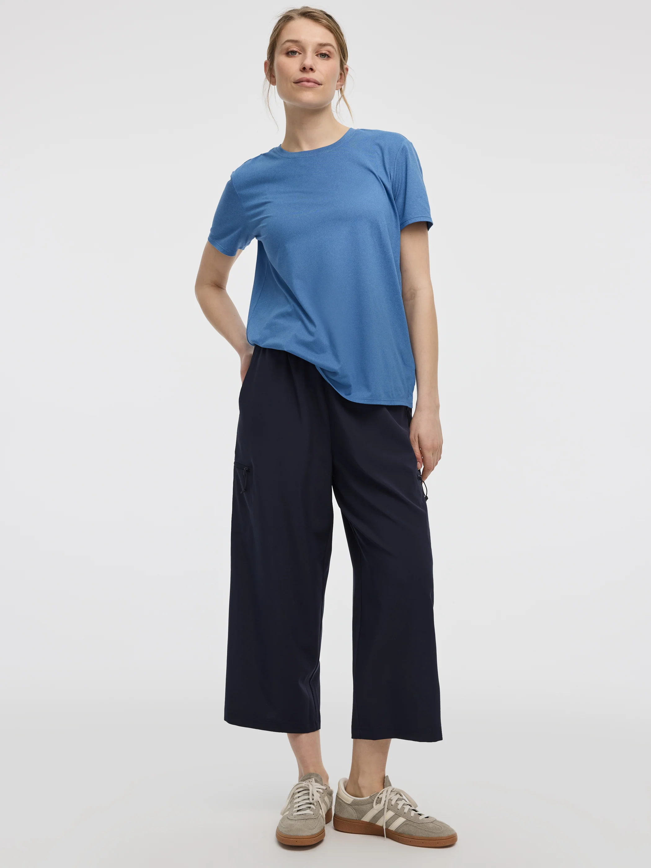 Wide-Leg High-Rise Cropped Pant - Hyba - Image 11