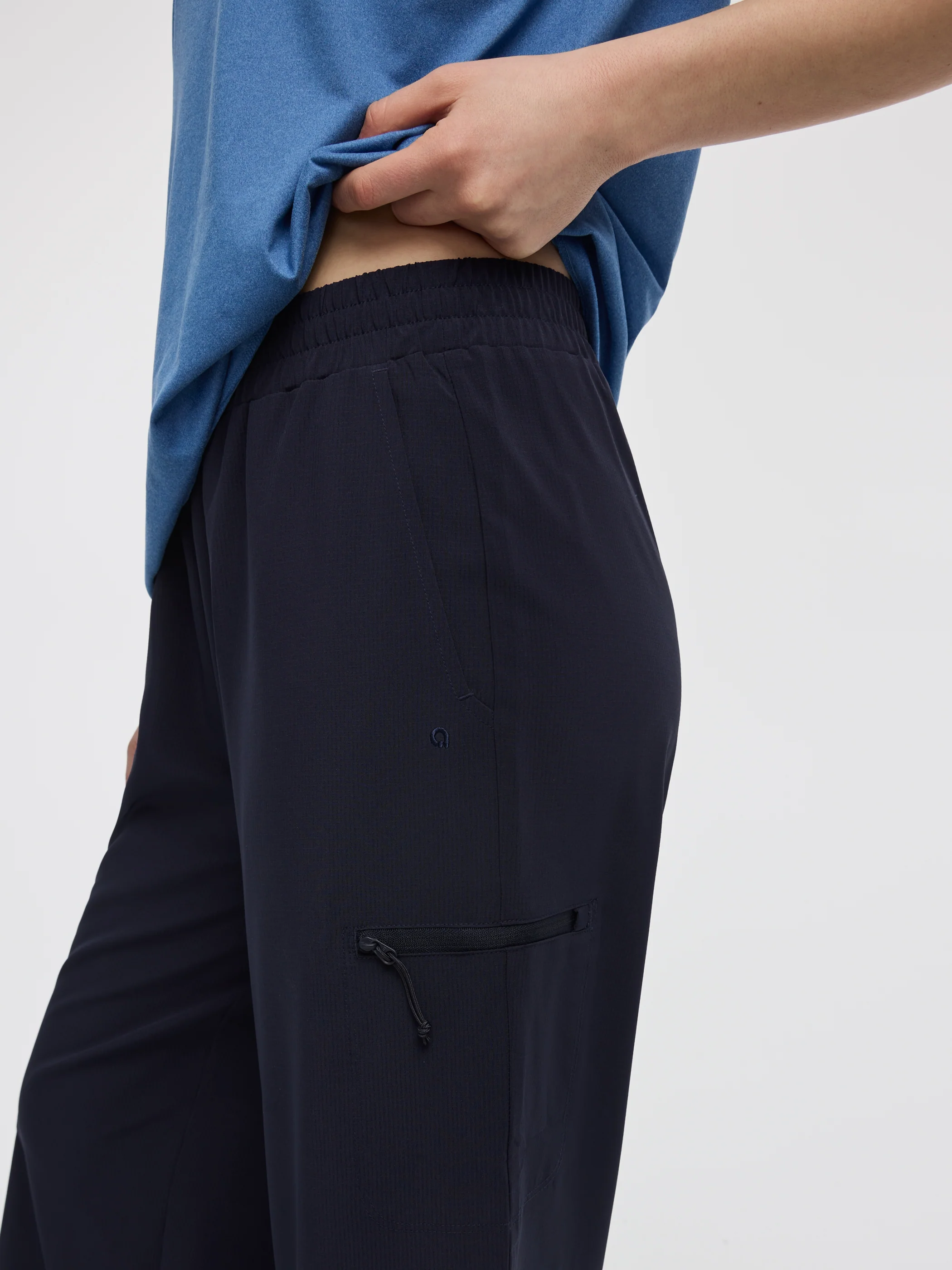 Wide-Leg High-Rise Cropped Pant - Hyba - Image 13