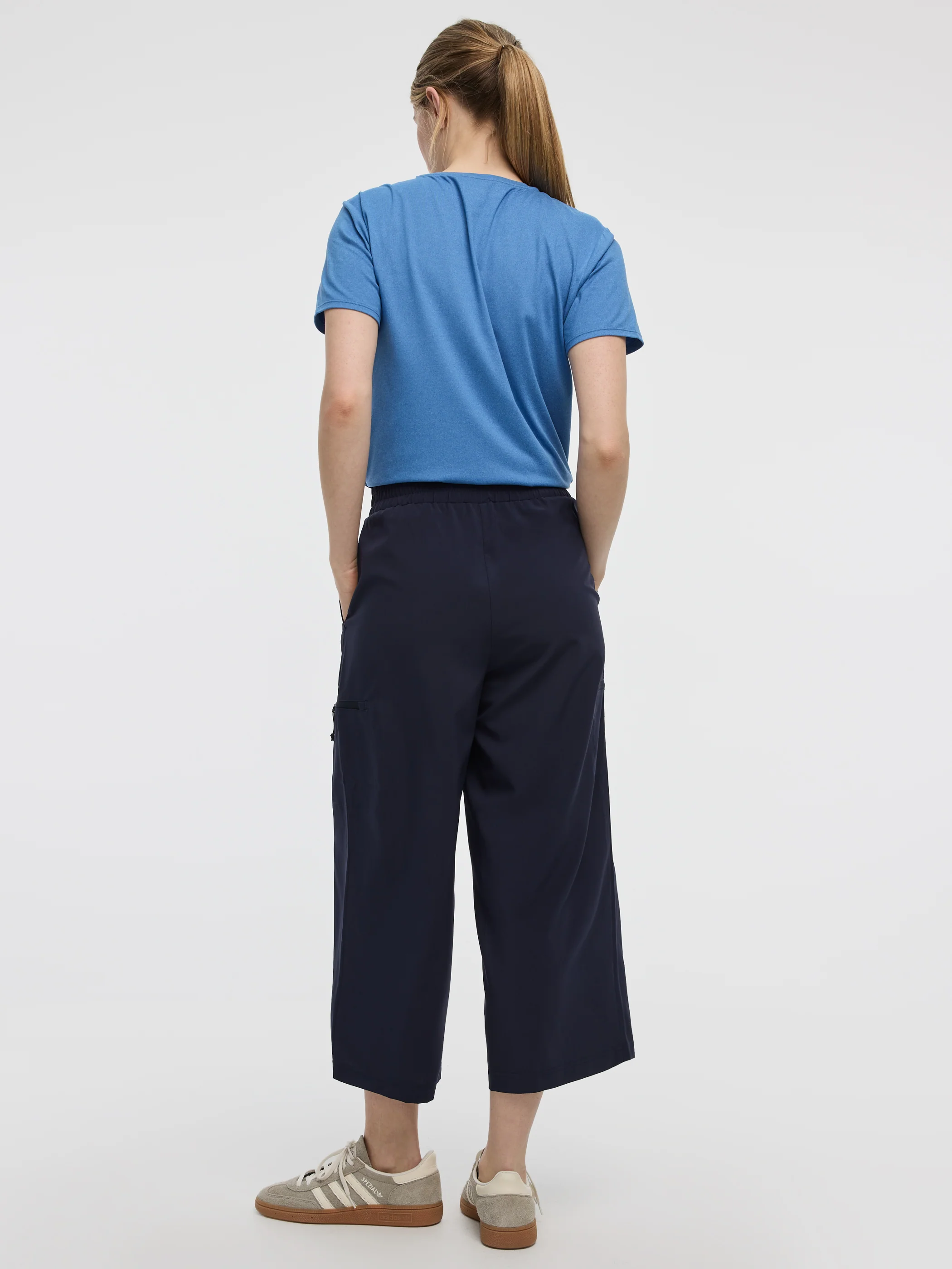Wide-Leg High-Rise Cropped Pant - Hyba - Image 14