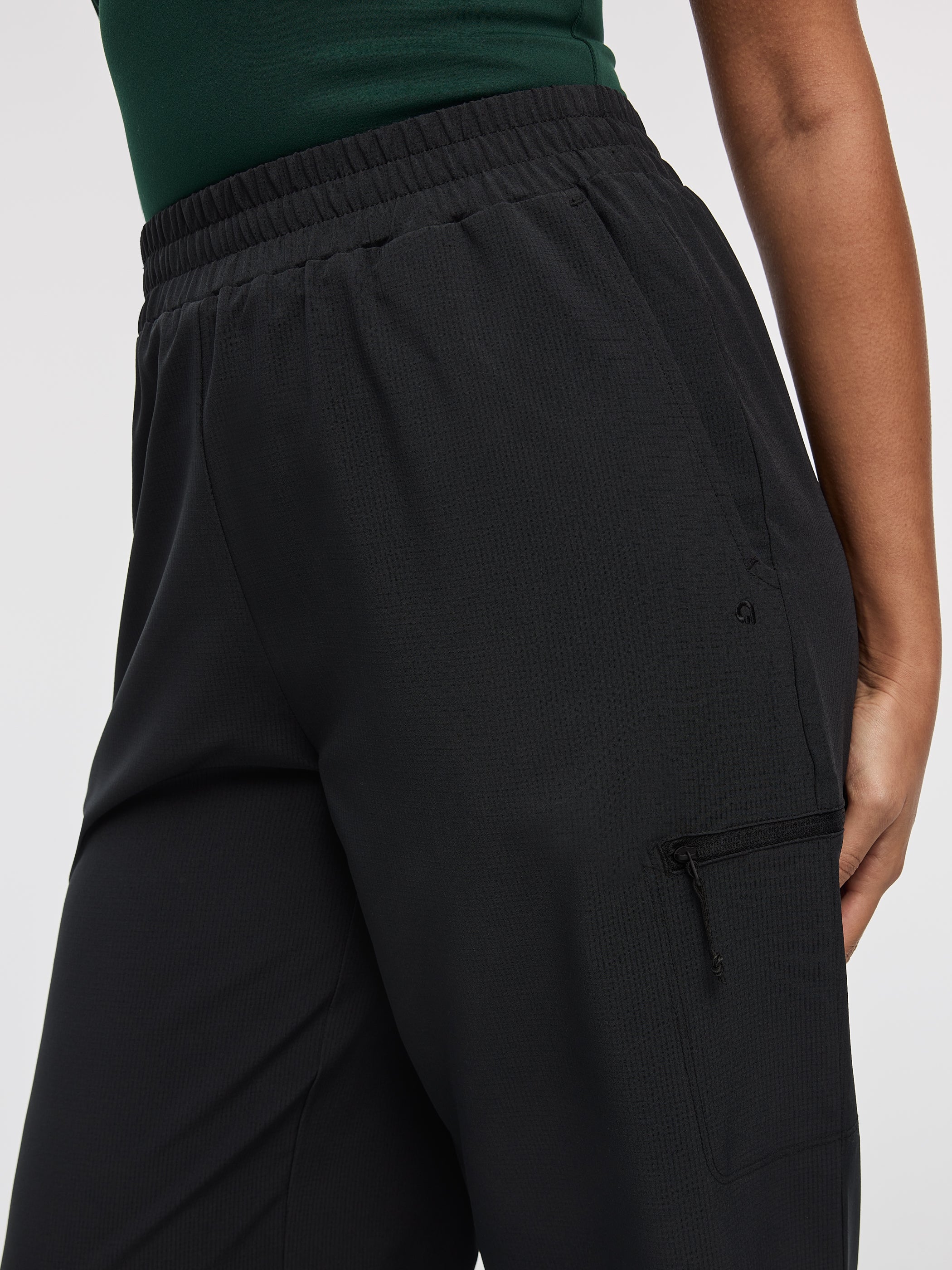 Wide-Leg High-Rise Cropped Pant - Hyba - Image 3