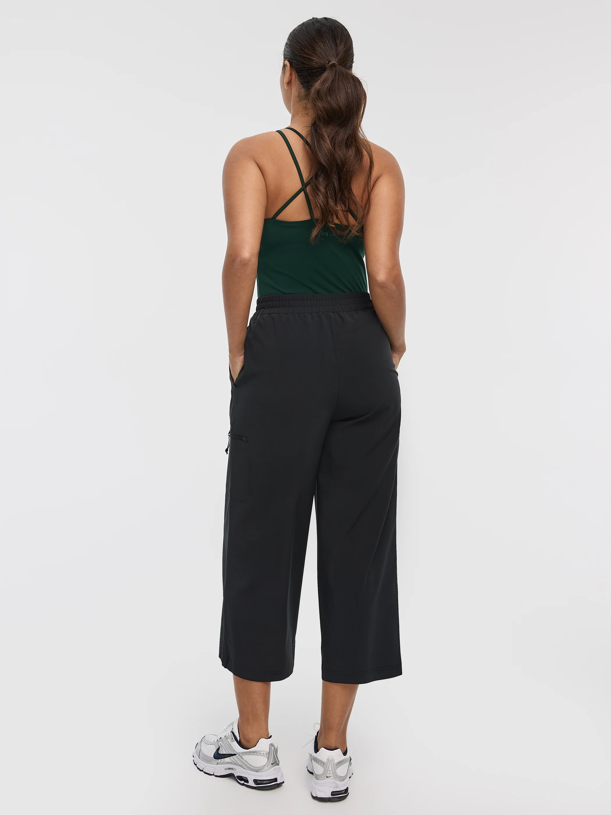 Wide-Leg High-Rise Cropped Pant - Hyba - Image 4
